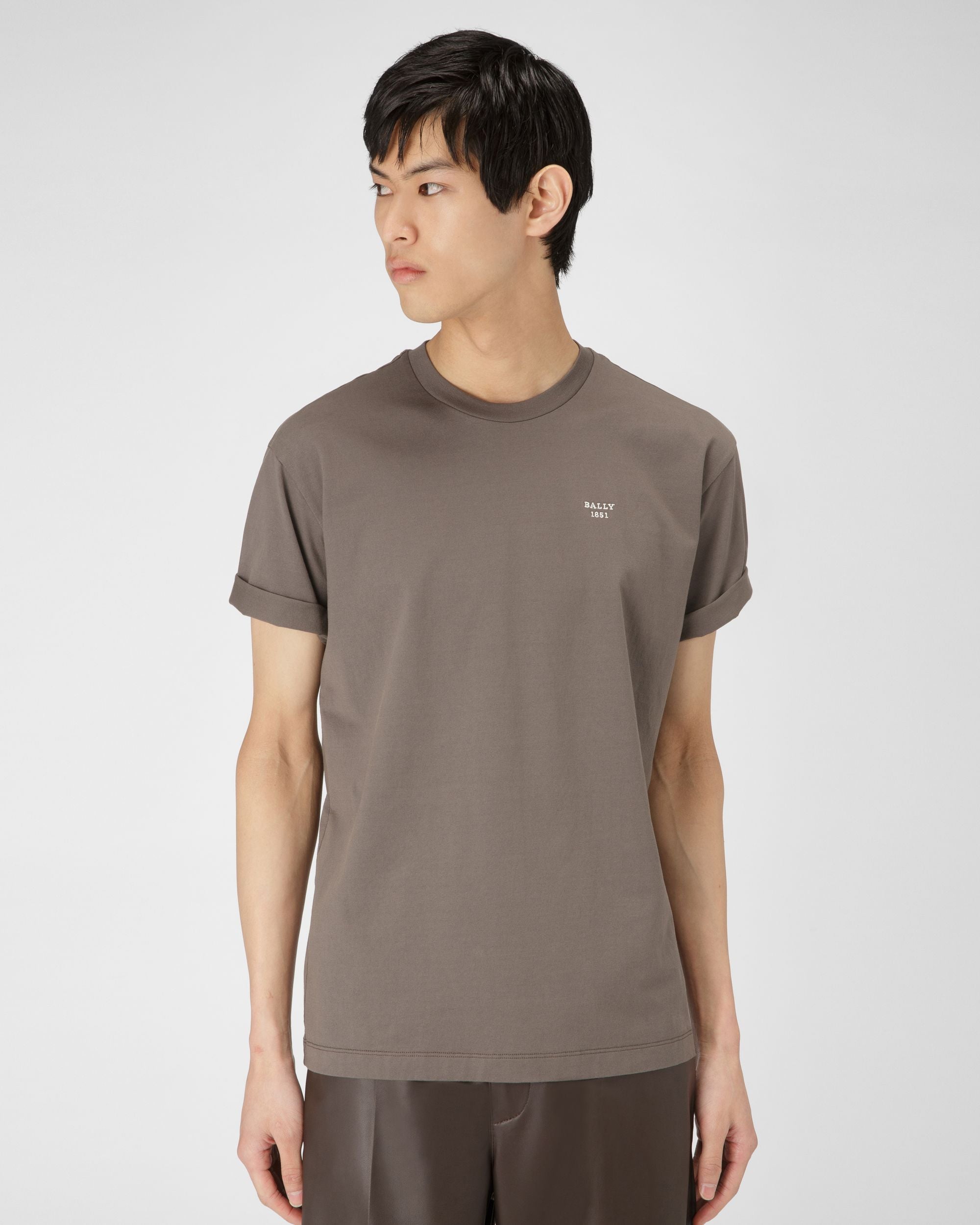 Camiseta Con Logo Heritage - Hombre - Bally - 01