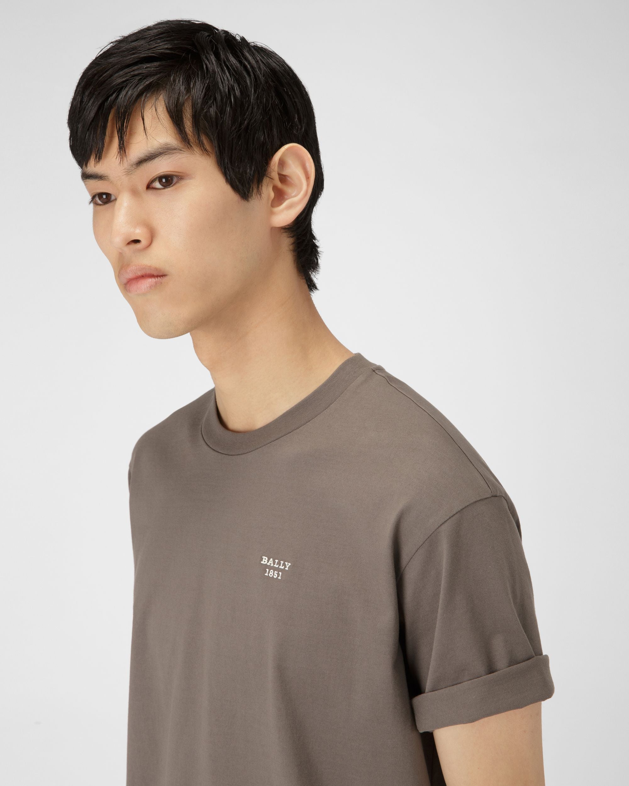 Camiseta Con Logo Heritage - Hombre - Bally - 02