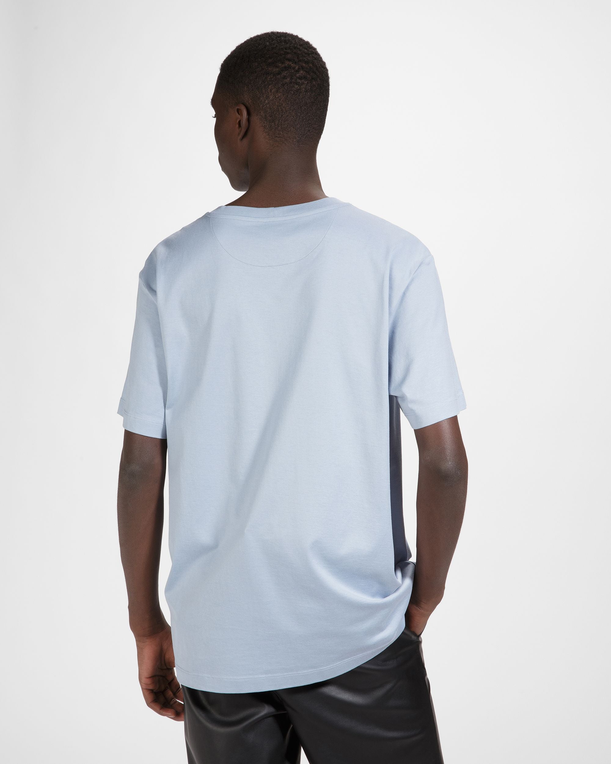 Camiseta De Algodón - Hombre - Bally - 02