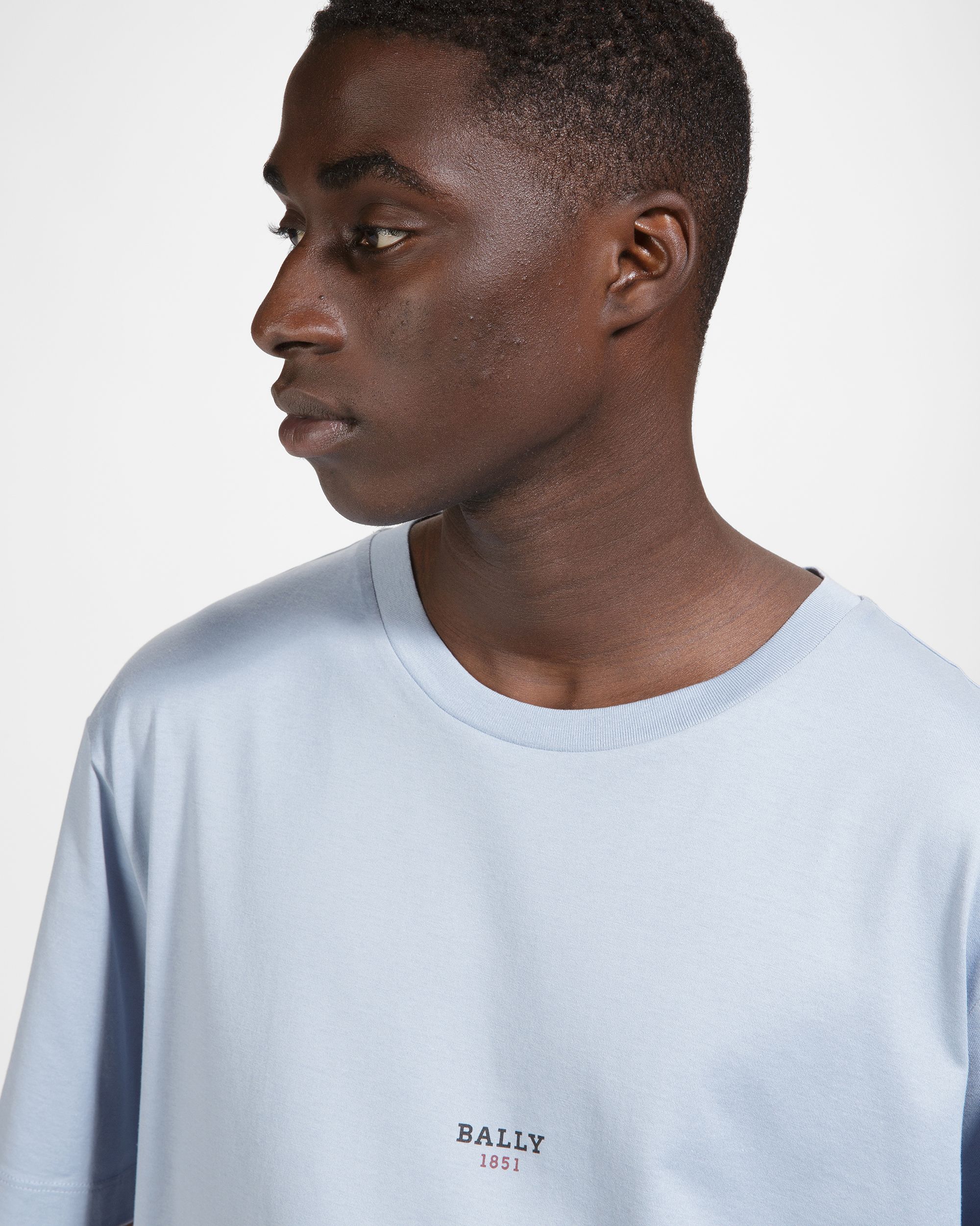 Camiseta De Algodón - Hombre - Bally - 03