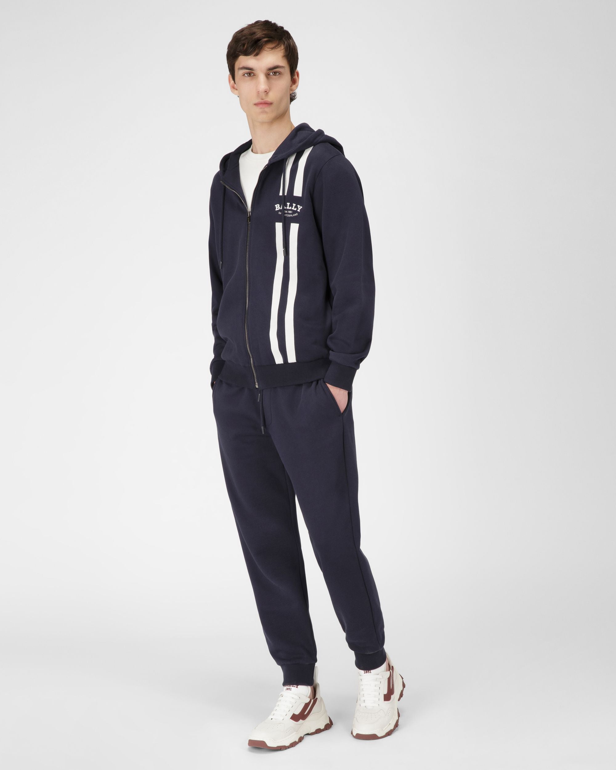 Pantalones De Chándal Con Logotipo - Hombre - Bally - 04