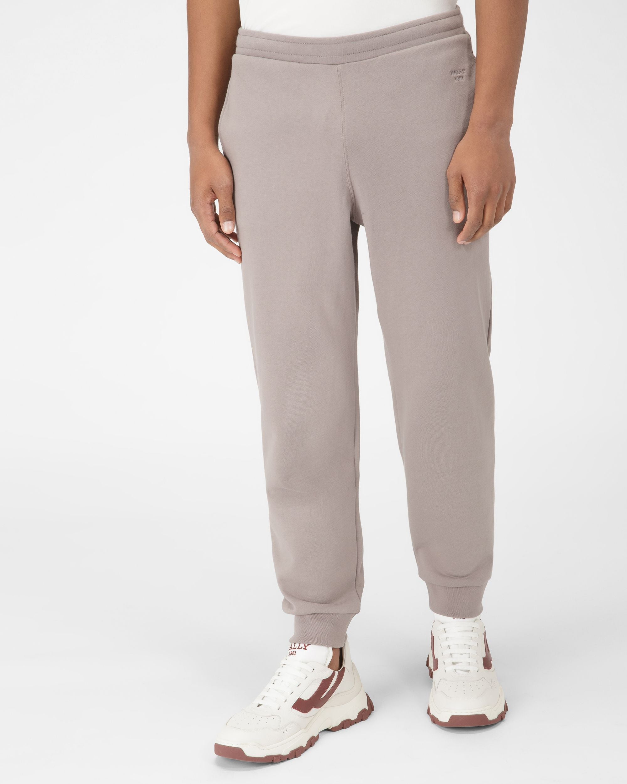Pantalones De Chándal Con Logotipo Bordado - Hombre - Bally - 01