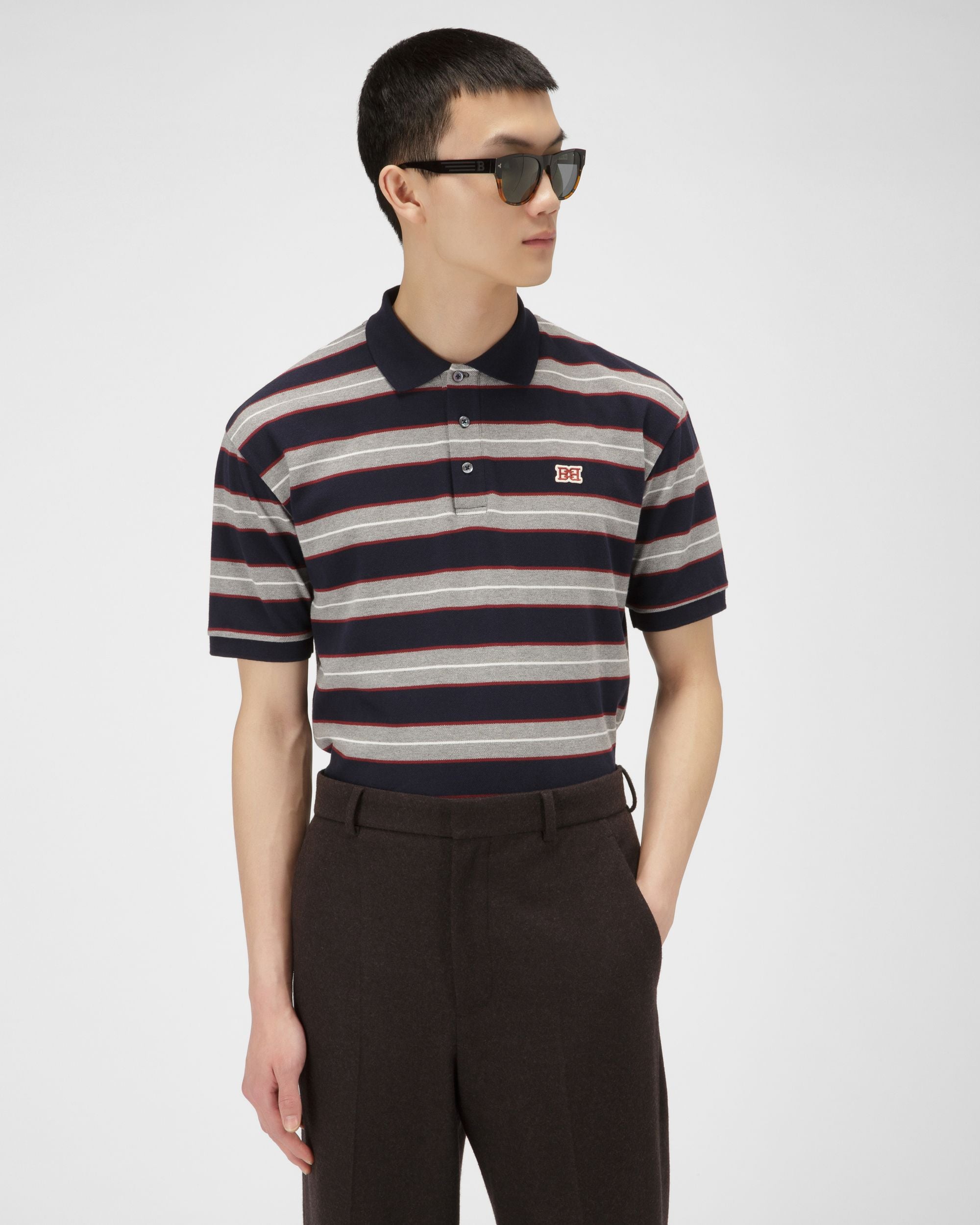 Polo A Rayas - Hombre - Bally - 01