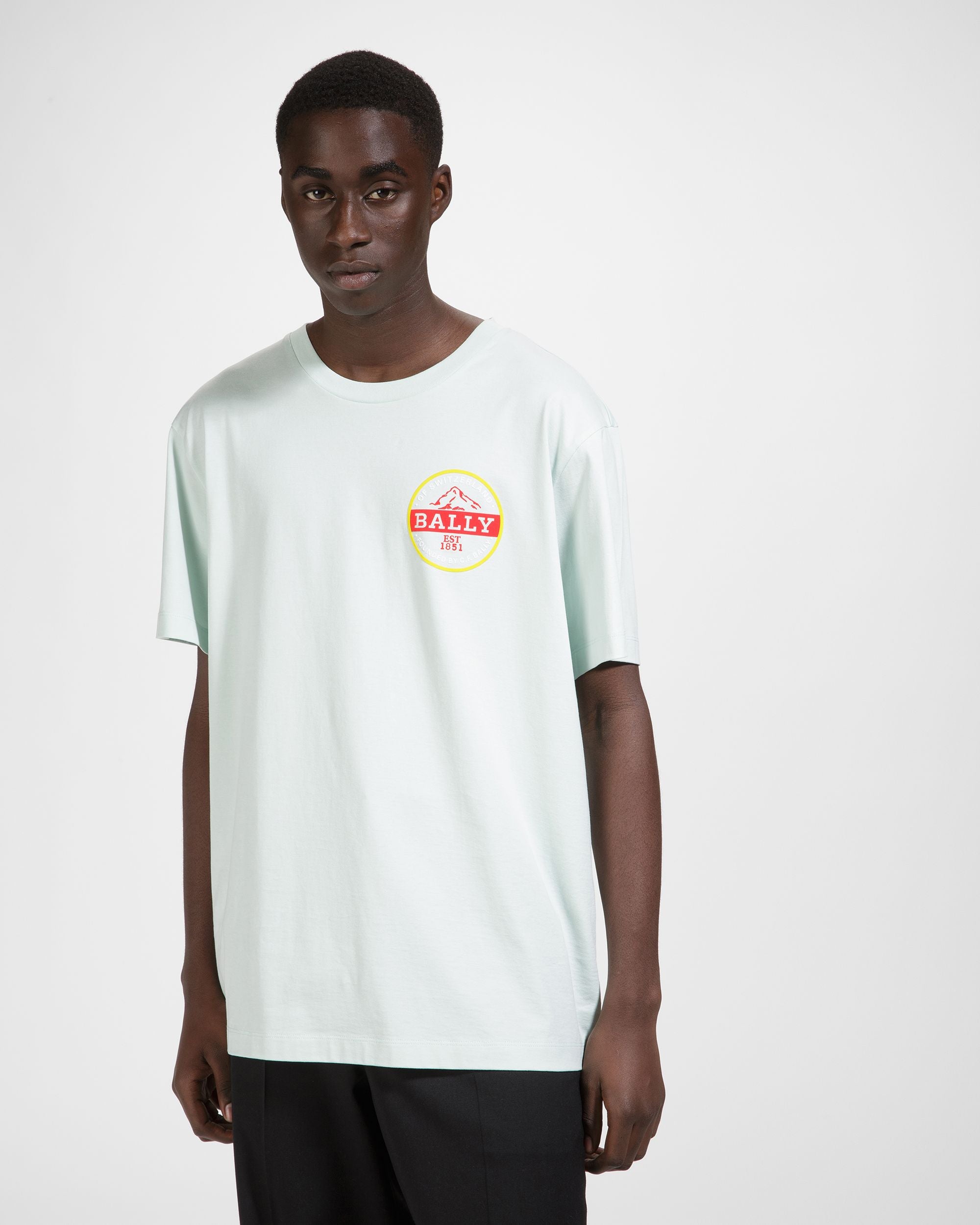Camiseta Con Logotipo Heritage - Hombre - Bally - 02