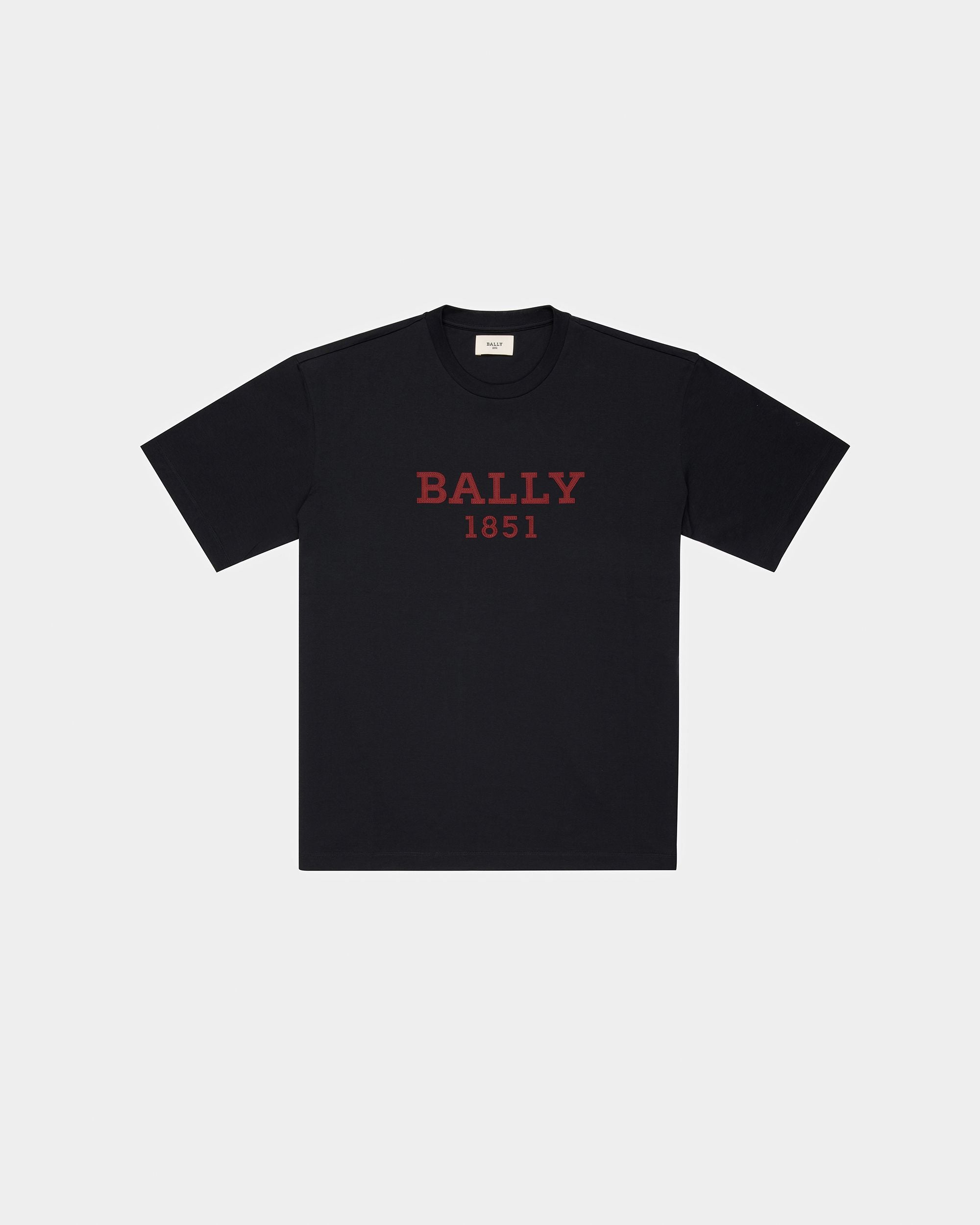 Camiseta De Algodón - Hombre - Bally - 01