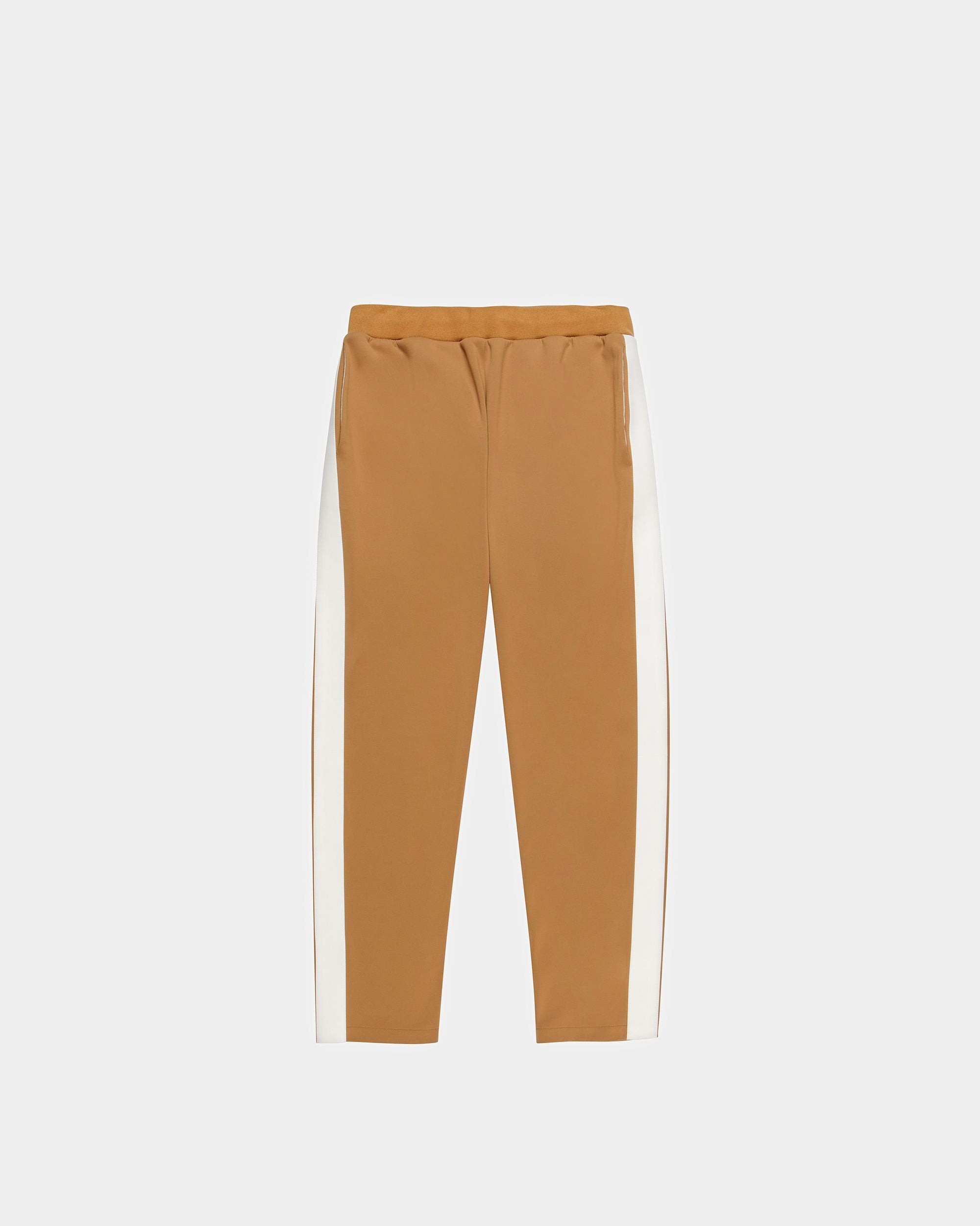 Pantalones Deportivos De Mezcla De Algodón Color Desierto - Hombre - Bally - 01