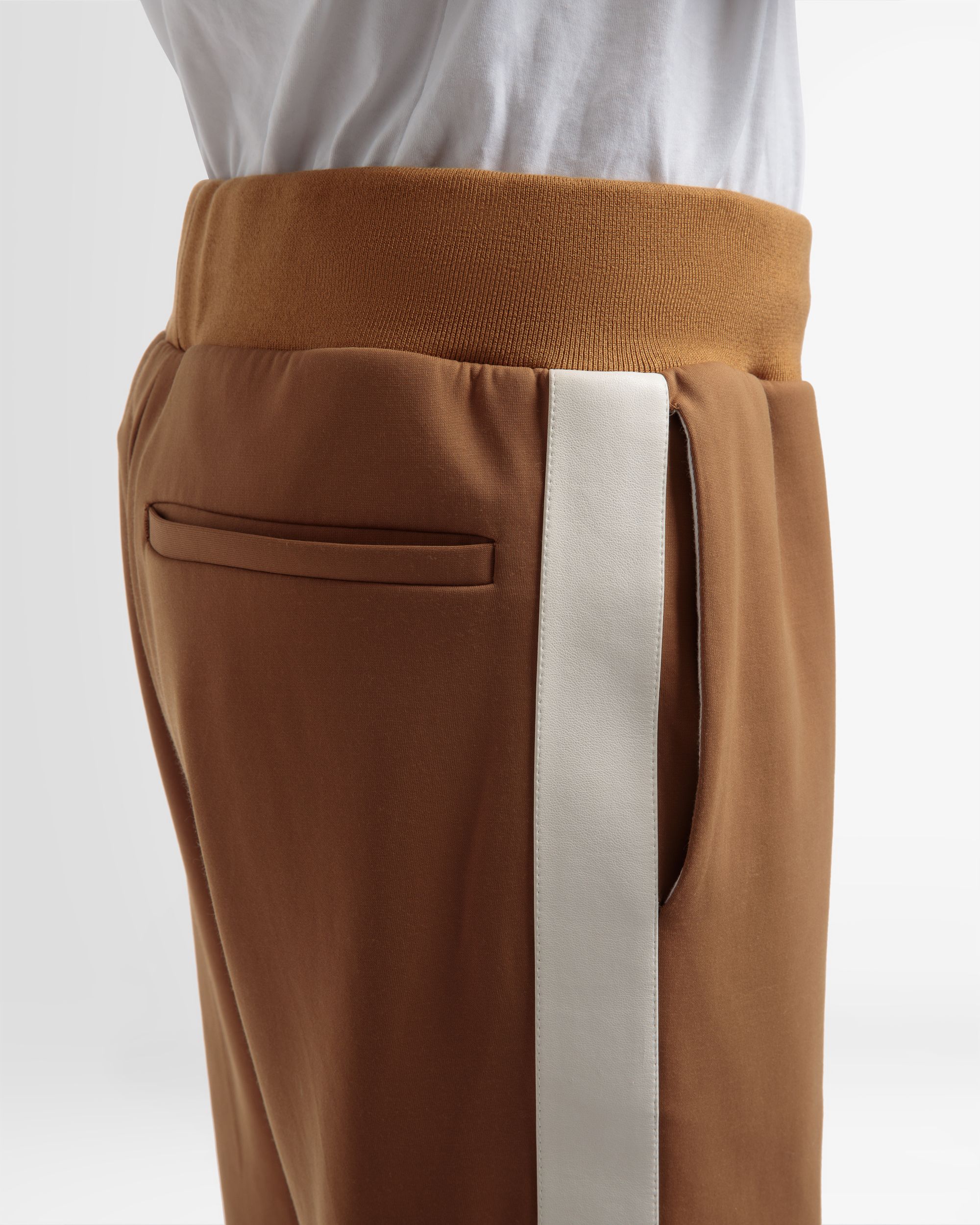 Pantalones Deportivos De Mezcla De Algodón Color Desierto - Hombre - Bally - 04
