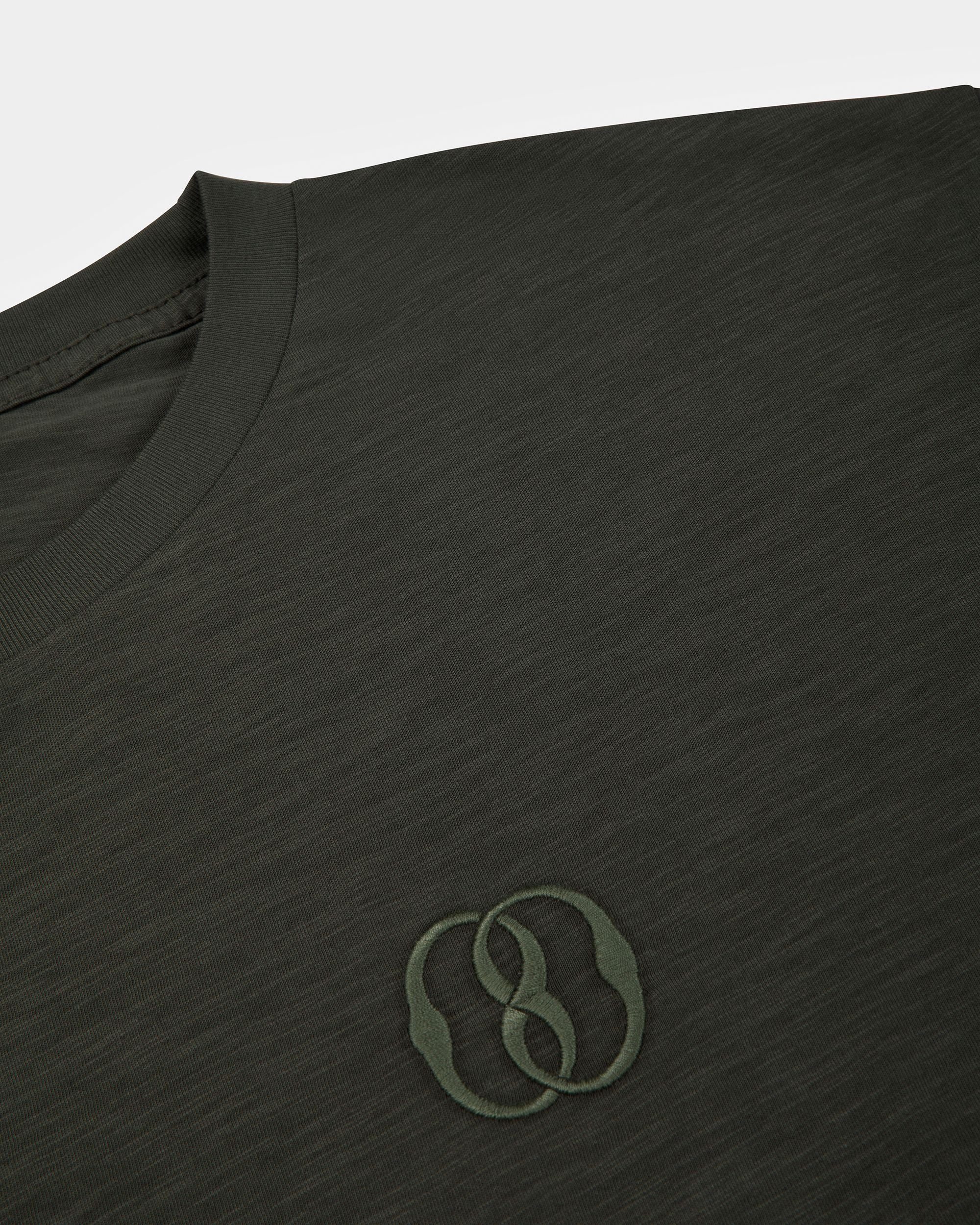 Camiseta De Algodón Bordada En Gris - Hombre - Bally - 02