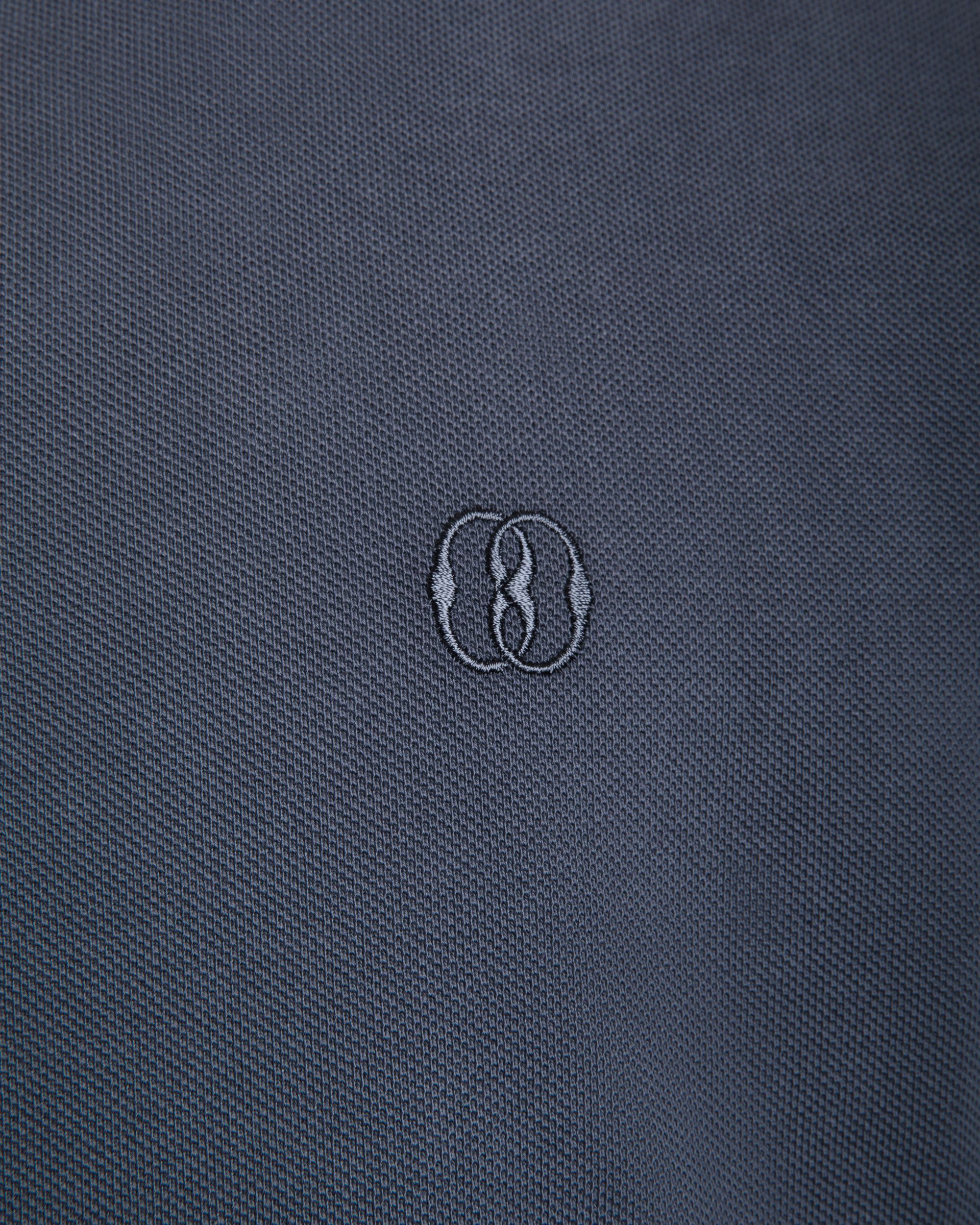 Cutsew Polo In Grey Cotton - Men's - Bally - 02
