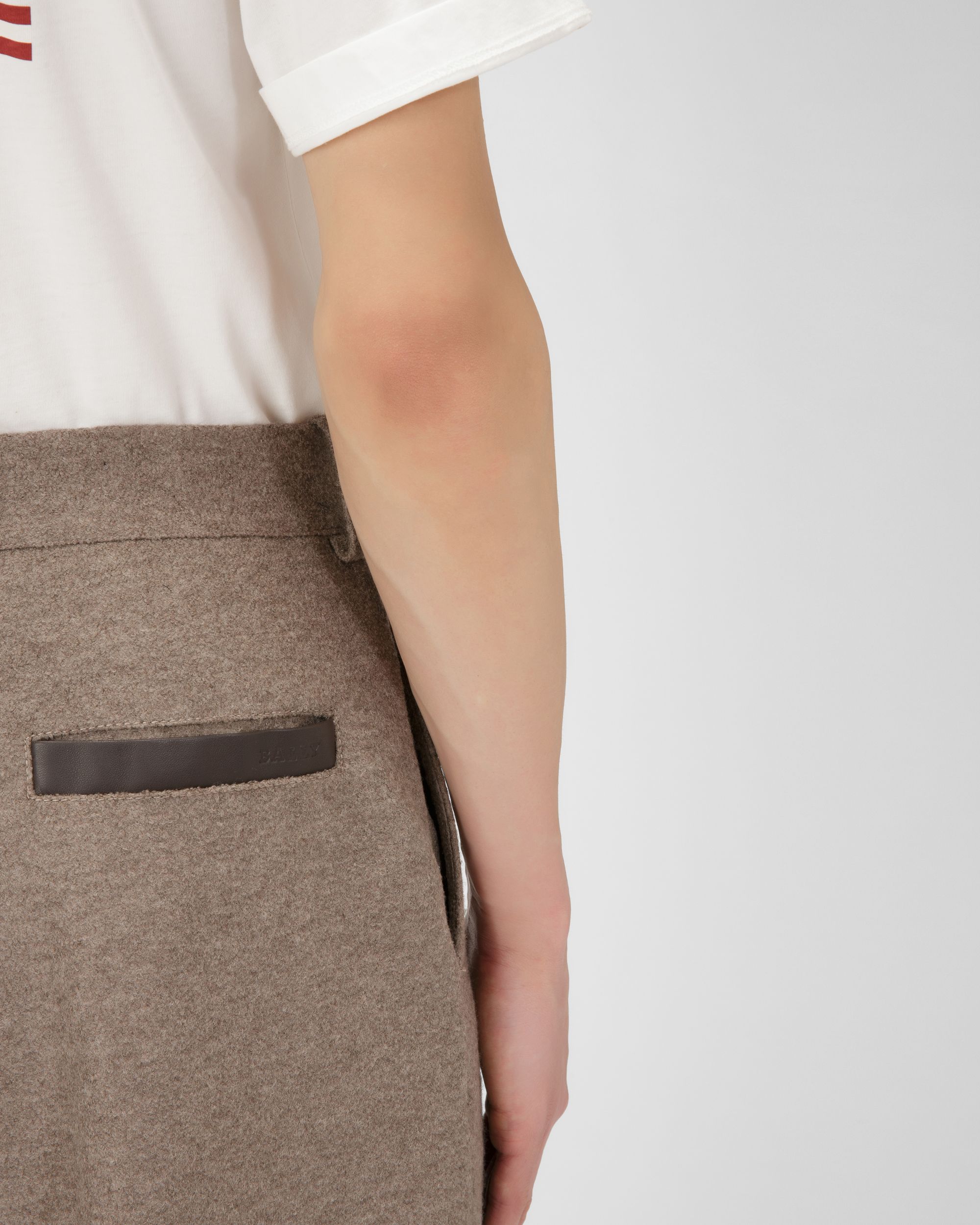 Pantalones De Piel Con Bolsillos - Hombre - Bally - 02