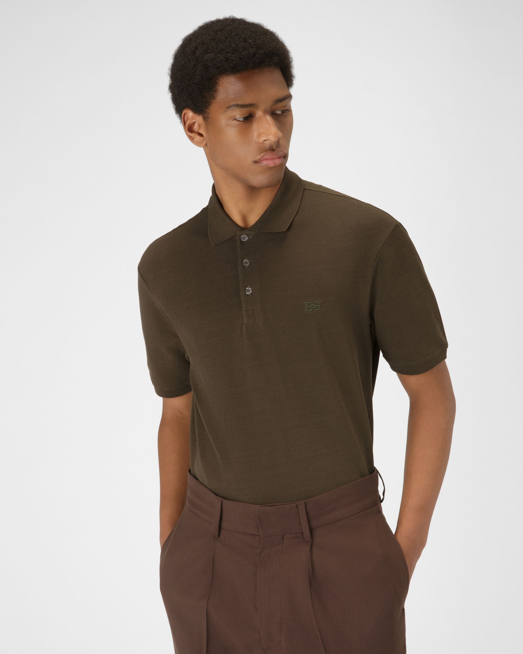 Polo Con El Motivo B-Chain - Hombre - Bally - 01