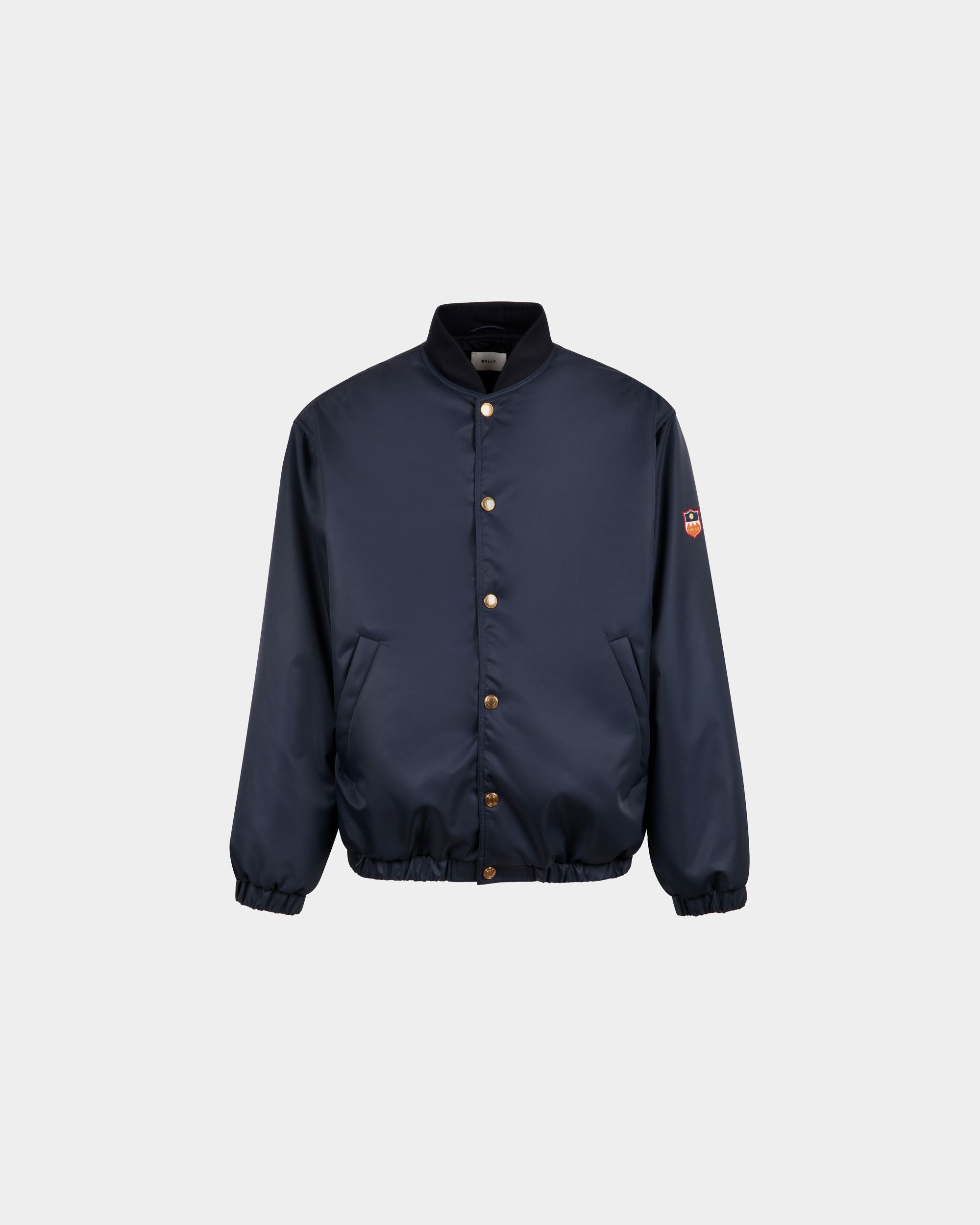 Bómber De Nailon Azul Oscuro - Hombre - Bally - 01