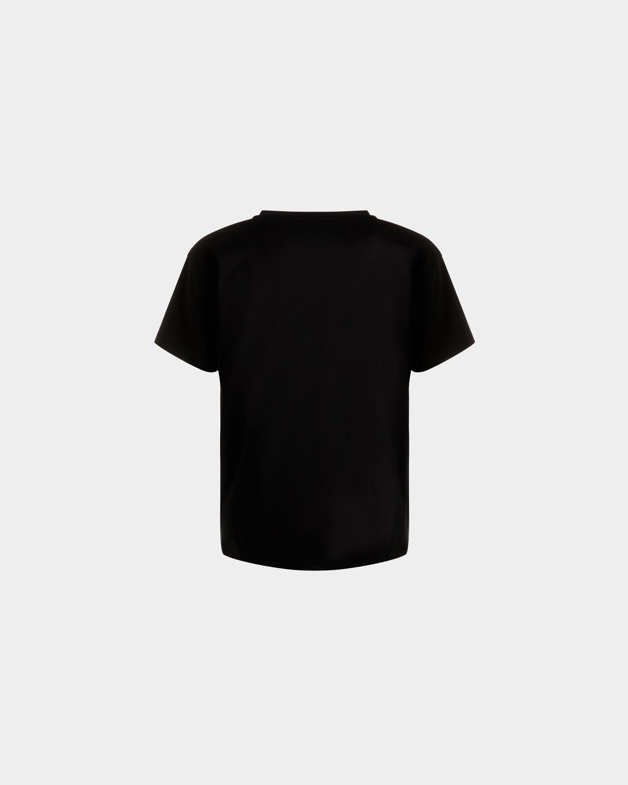 Cutsew T-Shirt In Black Cotton - Men's - Bally - 03