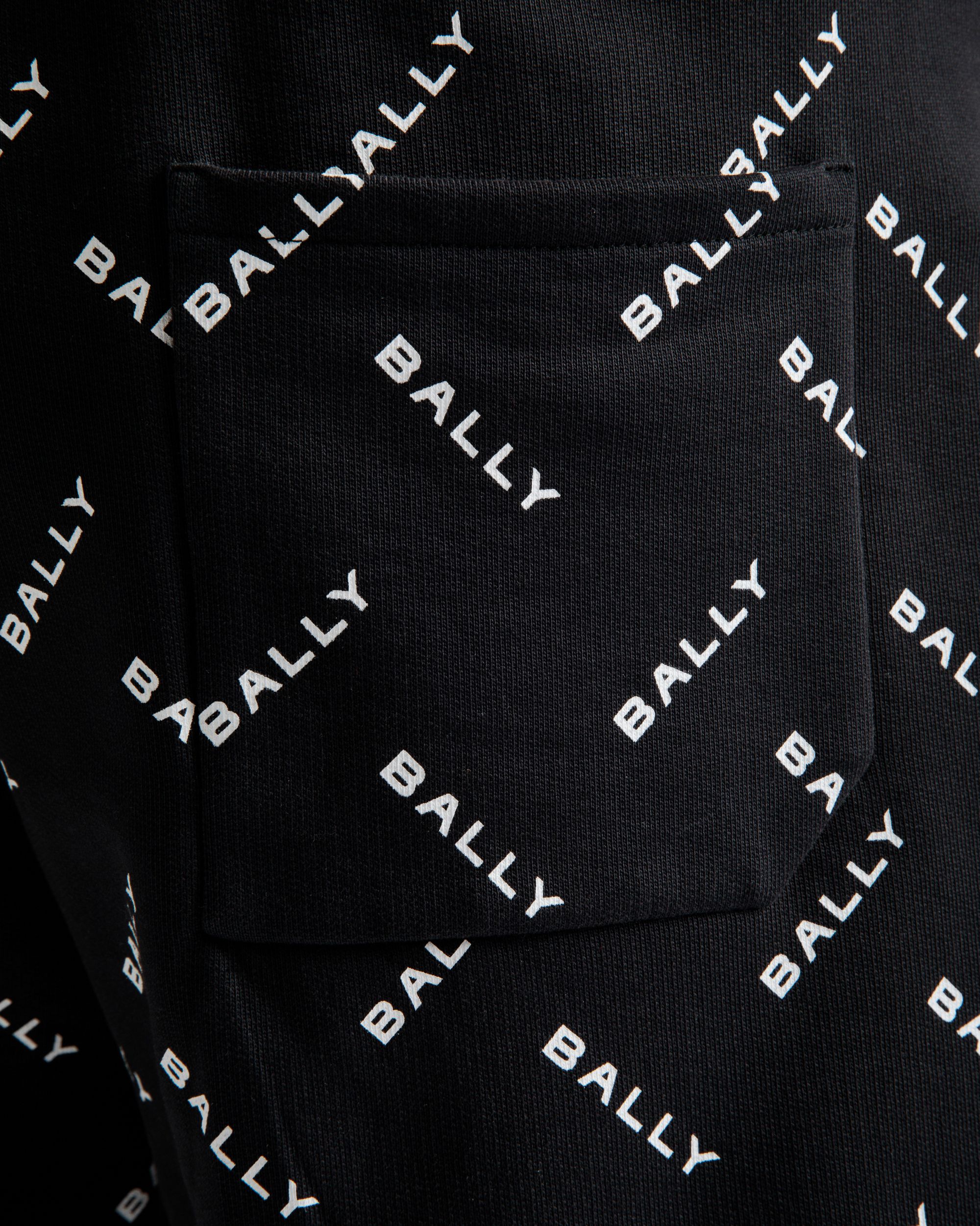 Shorts In Dark Blue Cotton - Men's - Bally - 04