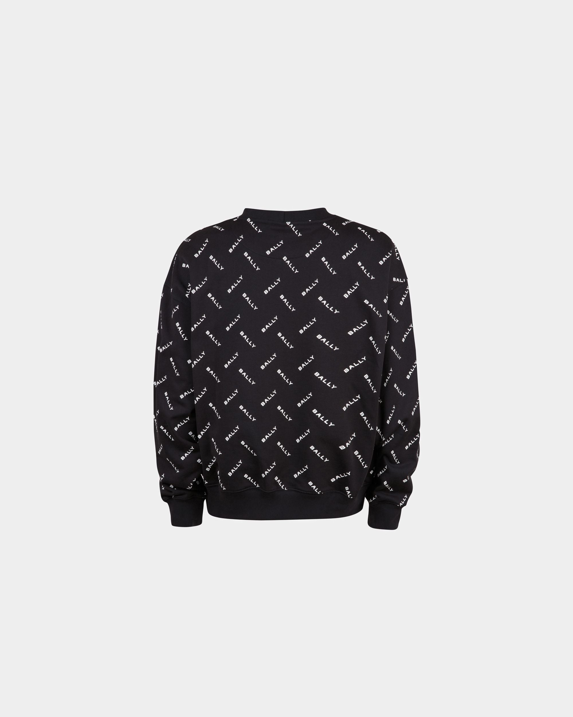 Sudadera De Algodón En Azul Oscuro - Hombre - Bally - 07