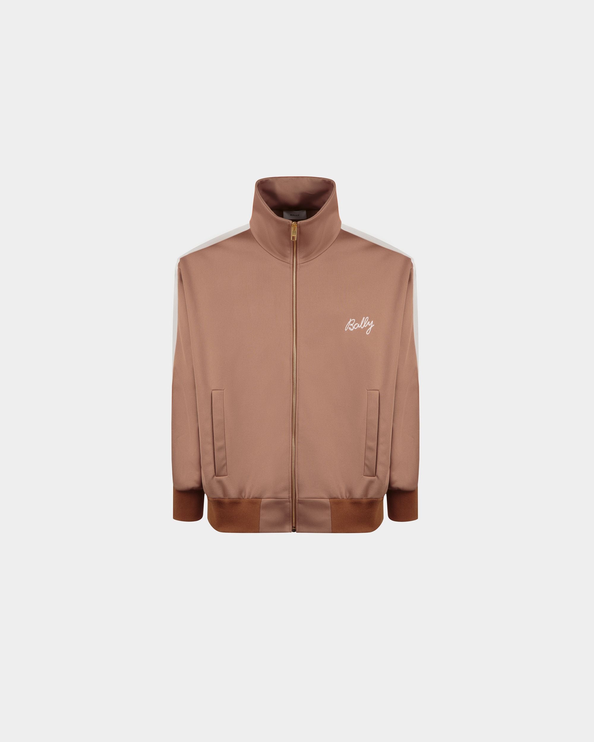 Sudadera De Mezcla De Algodón Marrón Claro - Hombre - Bally - 01