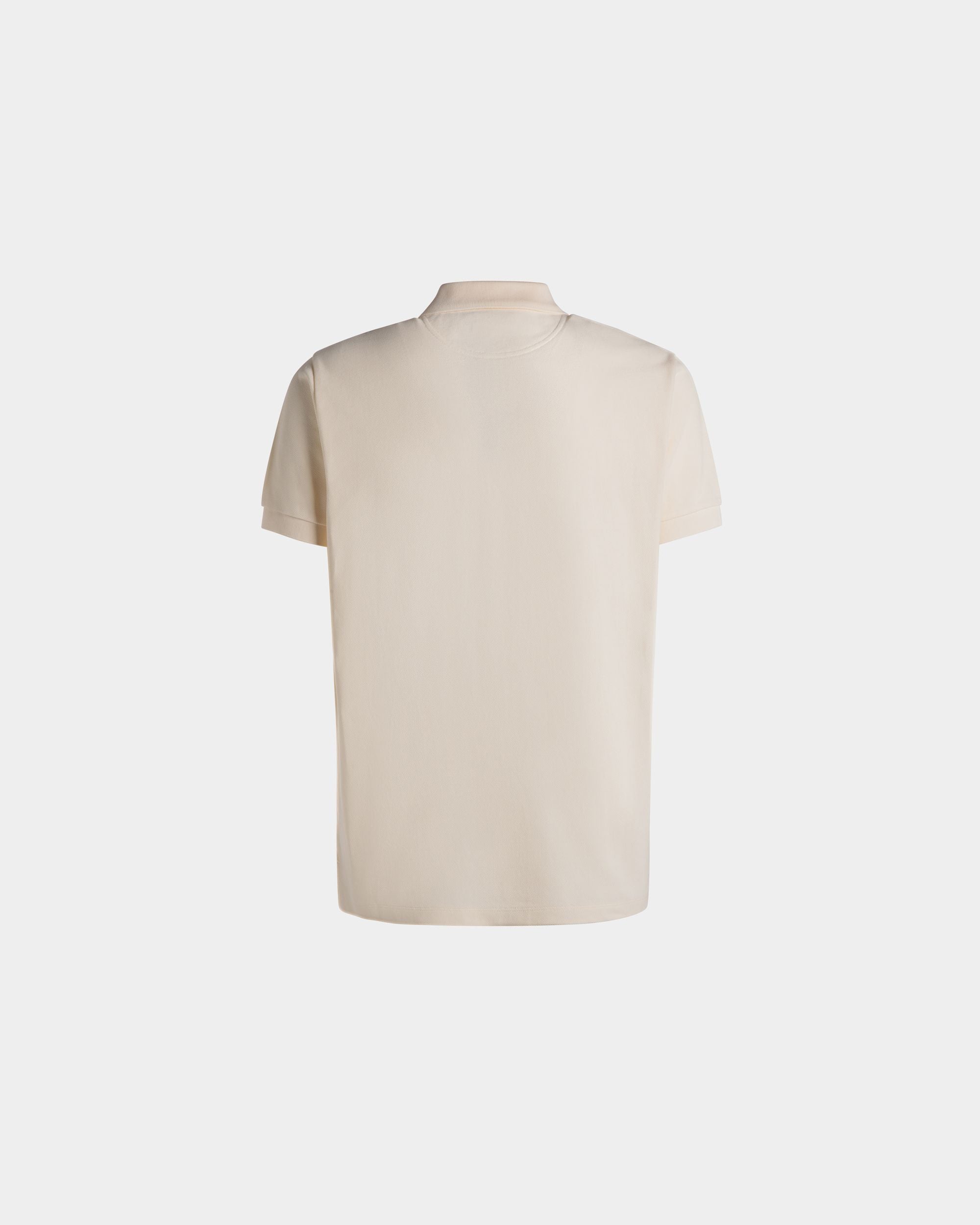 Polo Con Logotipo Bally Crest De Algodón Blanco - Hombre - Bally - 08