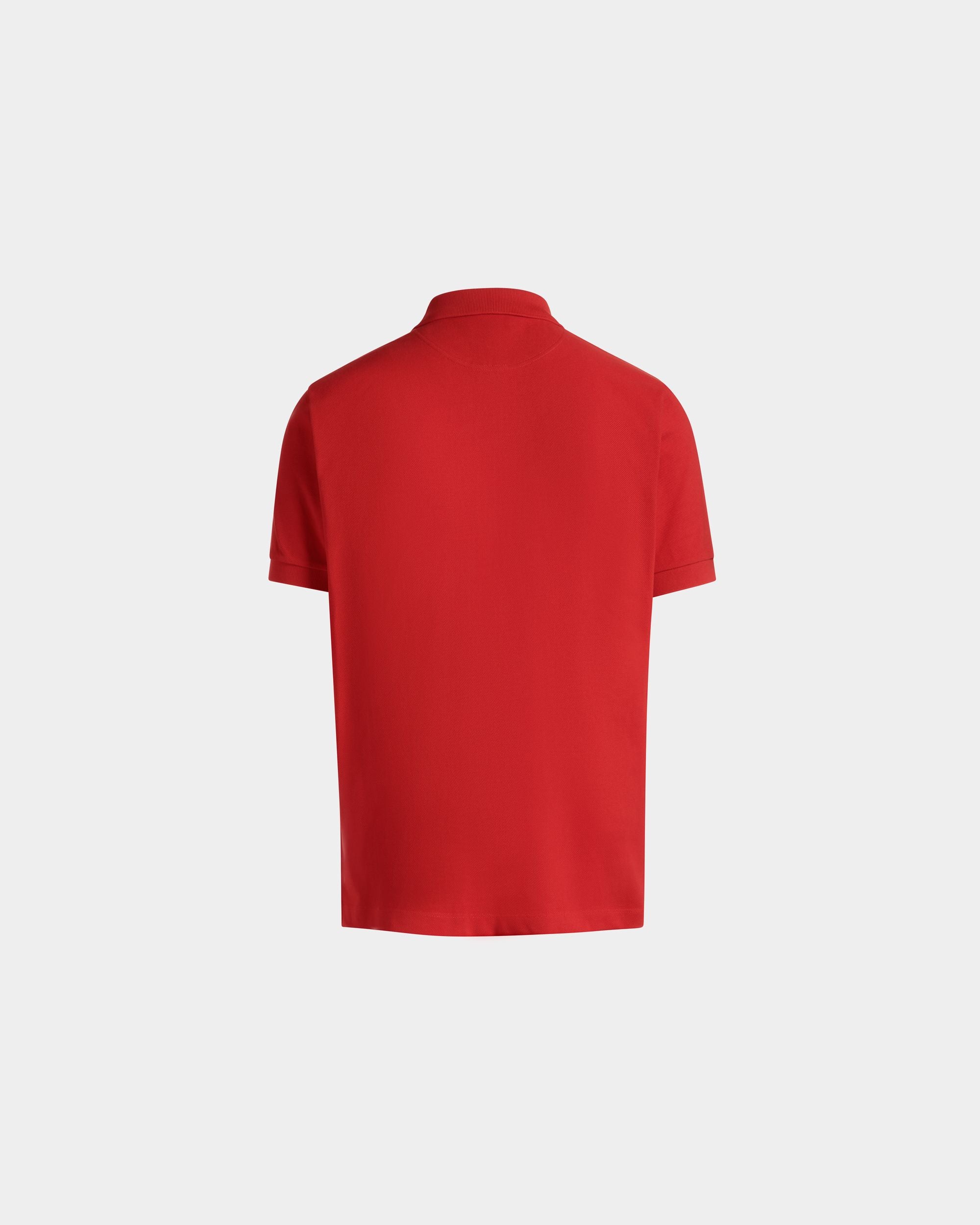 Polo De Algodón Rojo - Hombre - Bally - 03