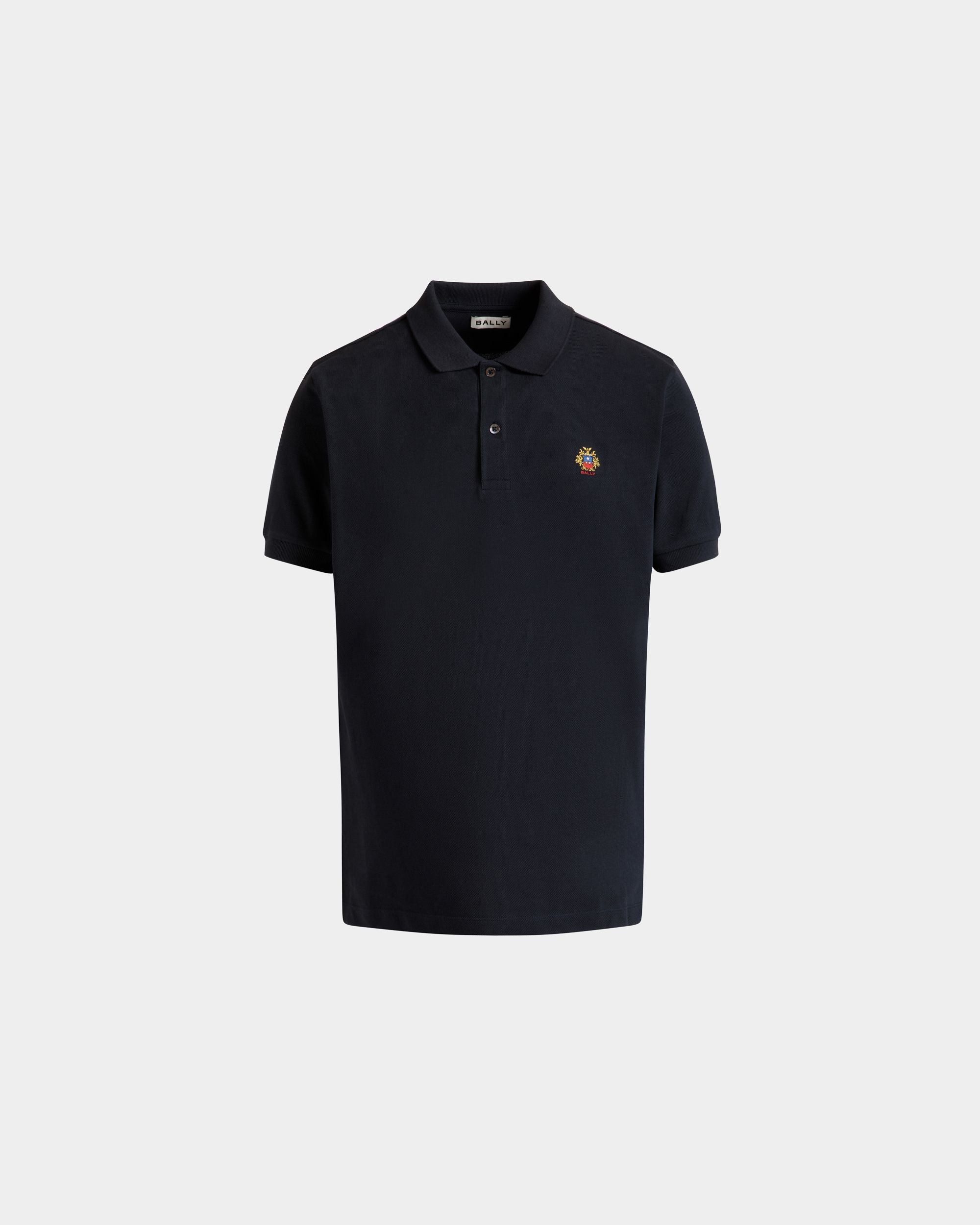 Polo De Algodón Navy Blue - Hombre - Bally - 01