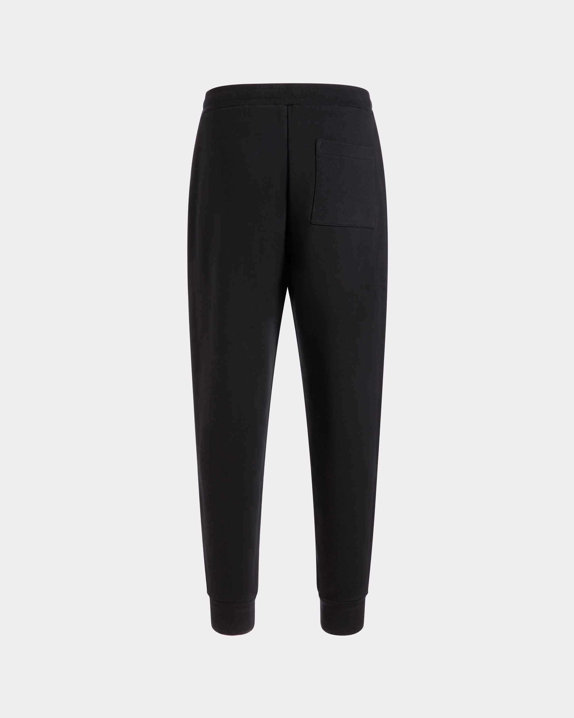 Pantalón De Chándal Con Logo Bally Crest De Algodón Negro - Hombre - Bally - 03