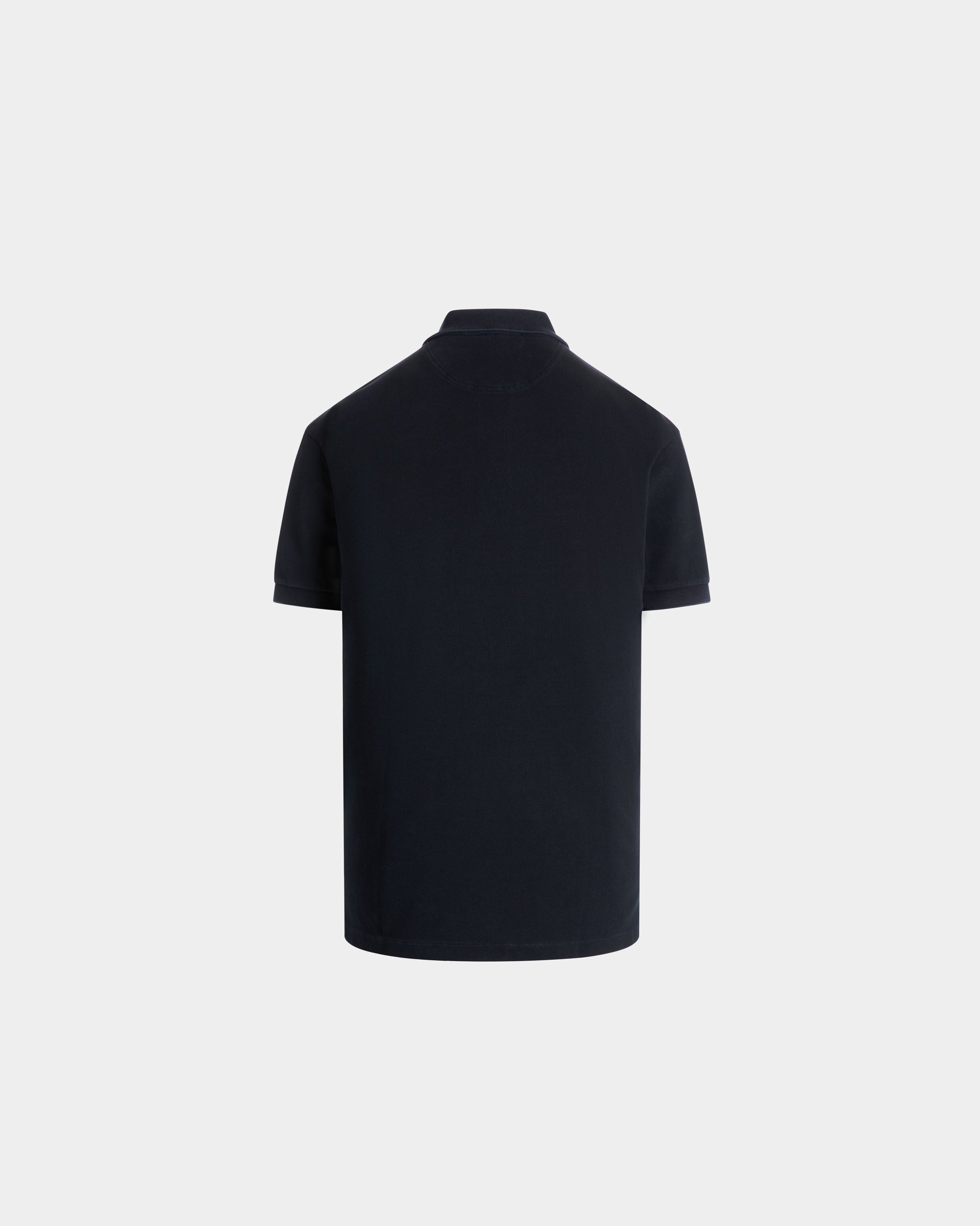 Polo De Algodón Navy Blue - Hombre - Bally - 03