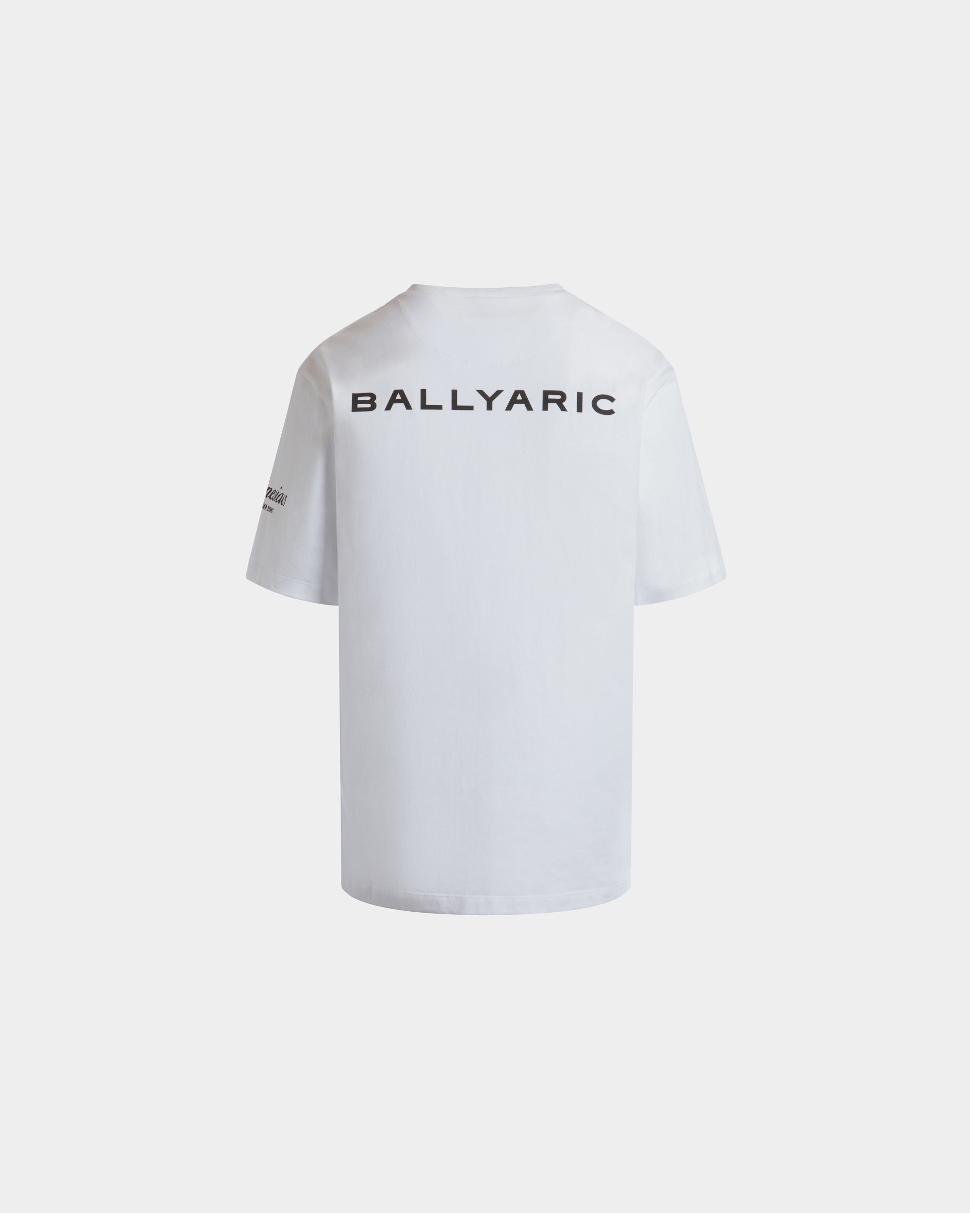 Camiseta DJ Leo Mas X Bally De Algodón Blanco Con Estampado Amnesia - Hombre - Bally - 07