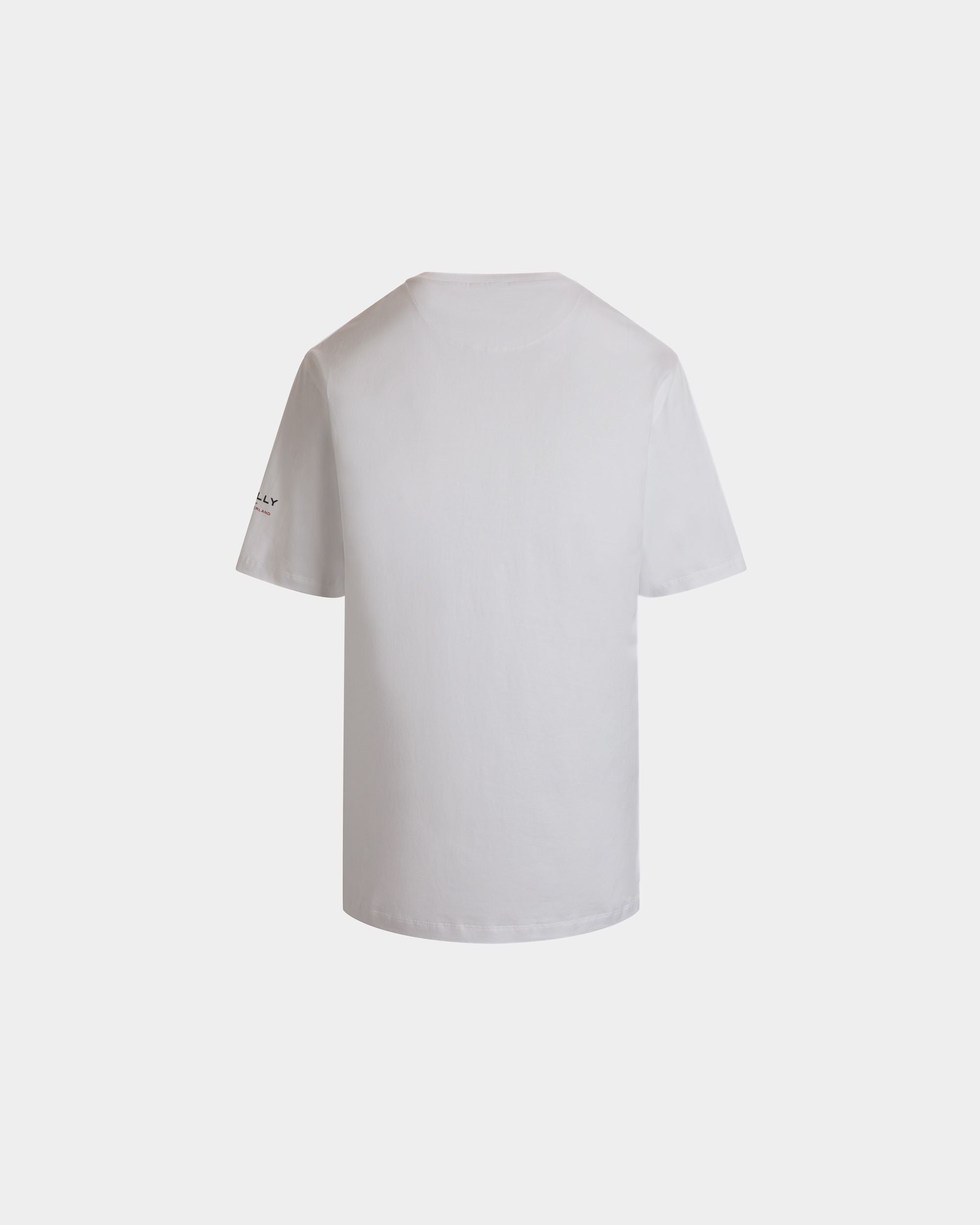 Camiseta De Algodón Blanco - Hombre - Bally - 07