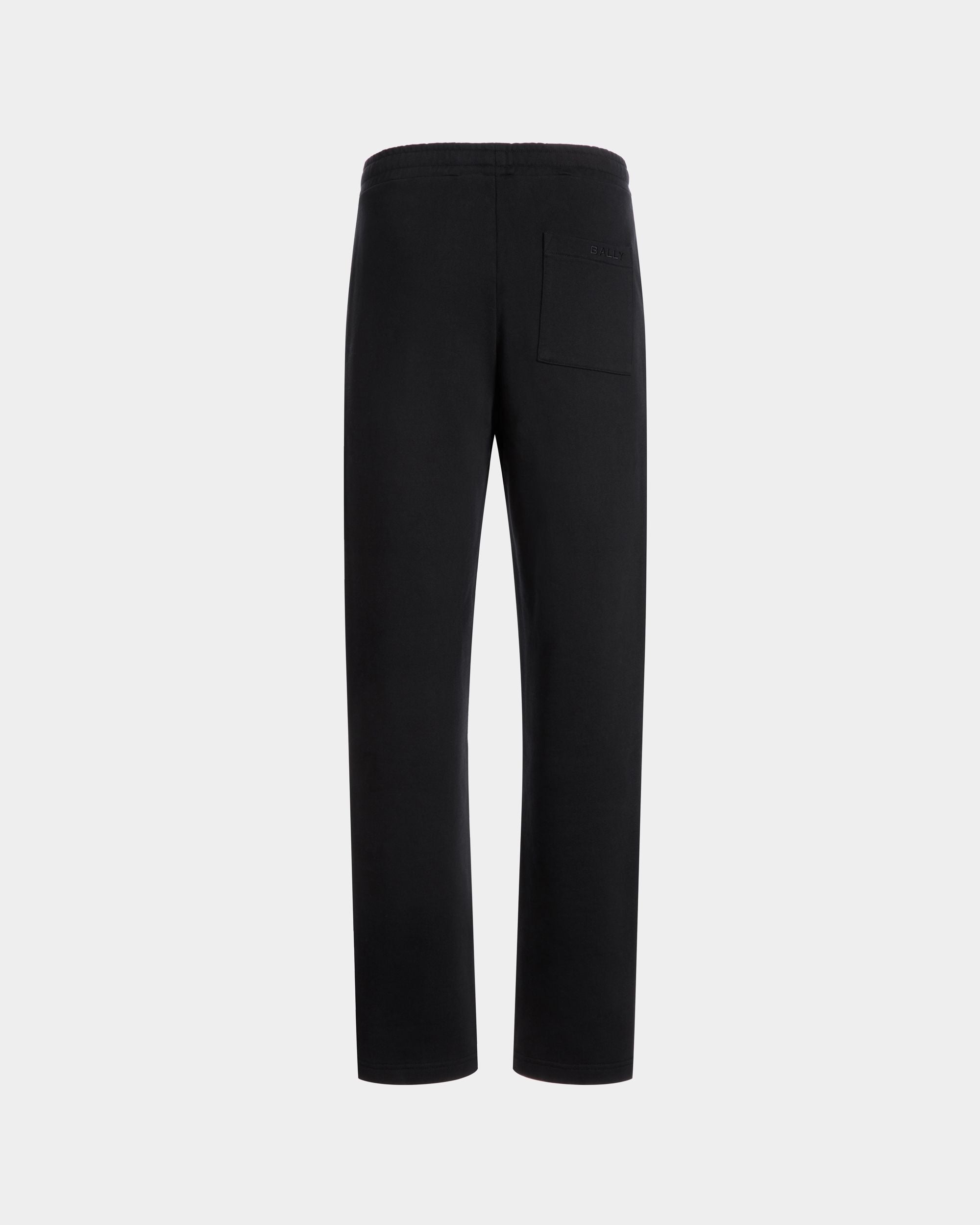 Pantalón De Chándal Con Bally Flag De Algodón Negro - Hombre - Bally - 07