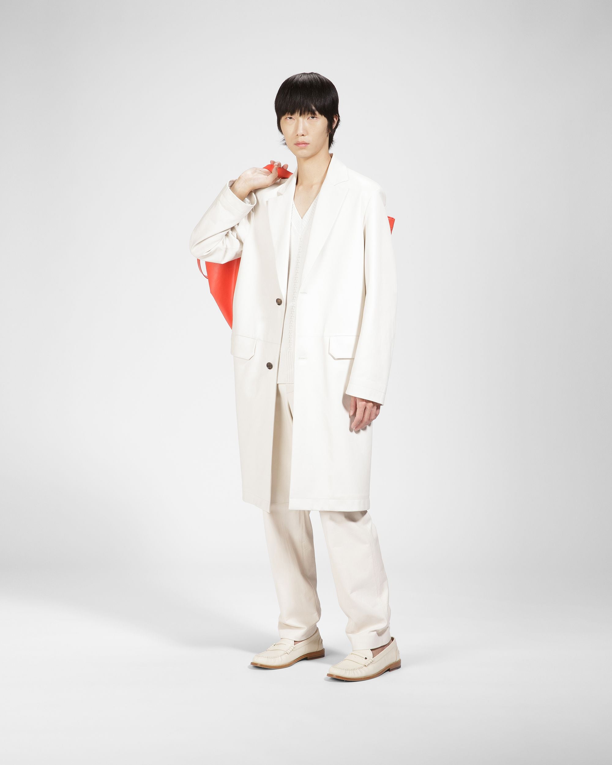 Wool Sweater In Bone - Men's - Bally - 04