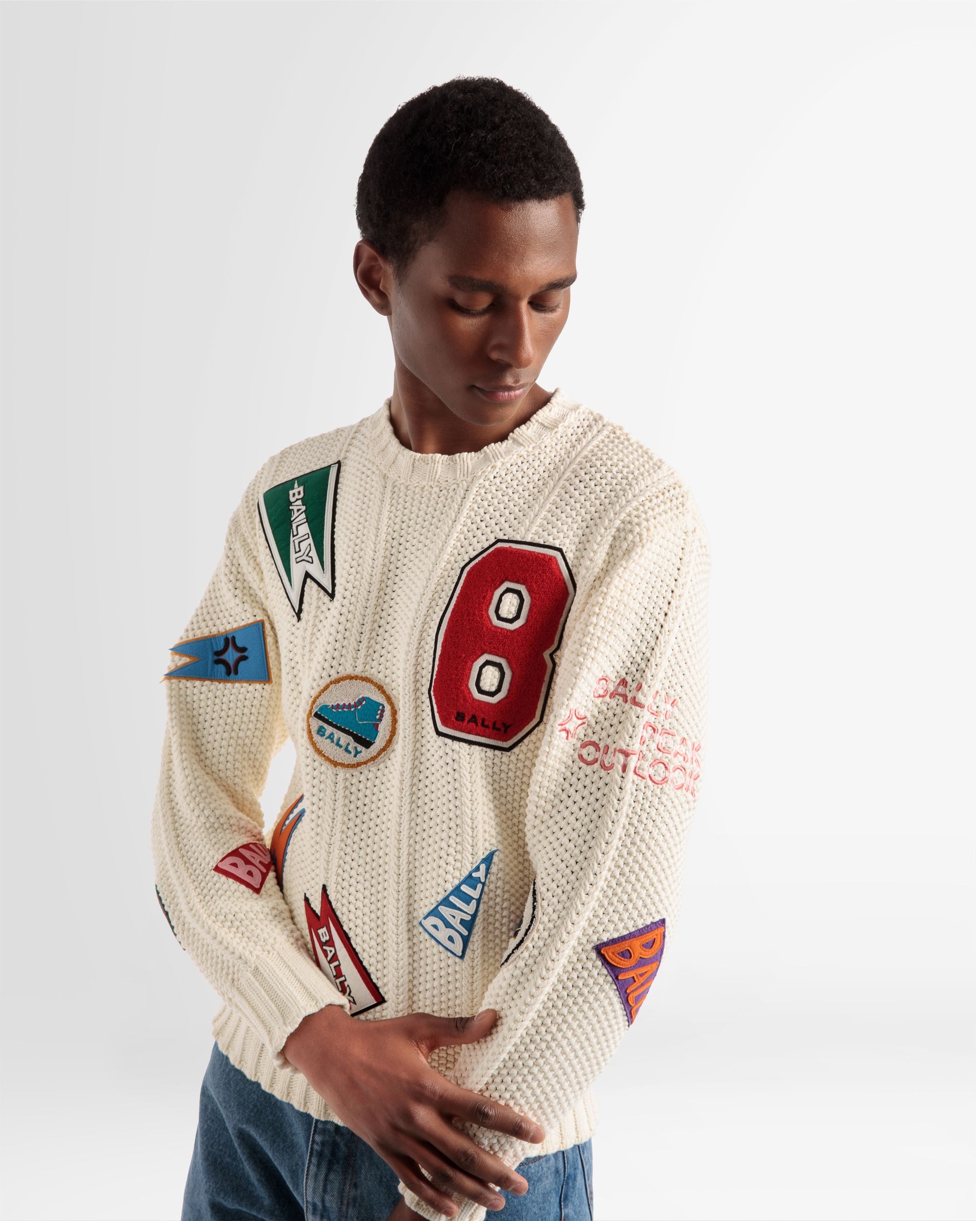 Jersey De Cuello Redondo Peak Outlook - Hombre - Bally - 05