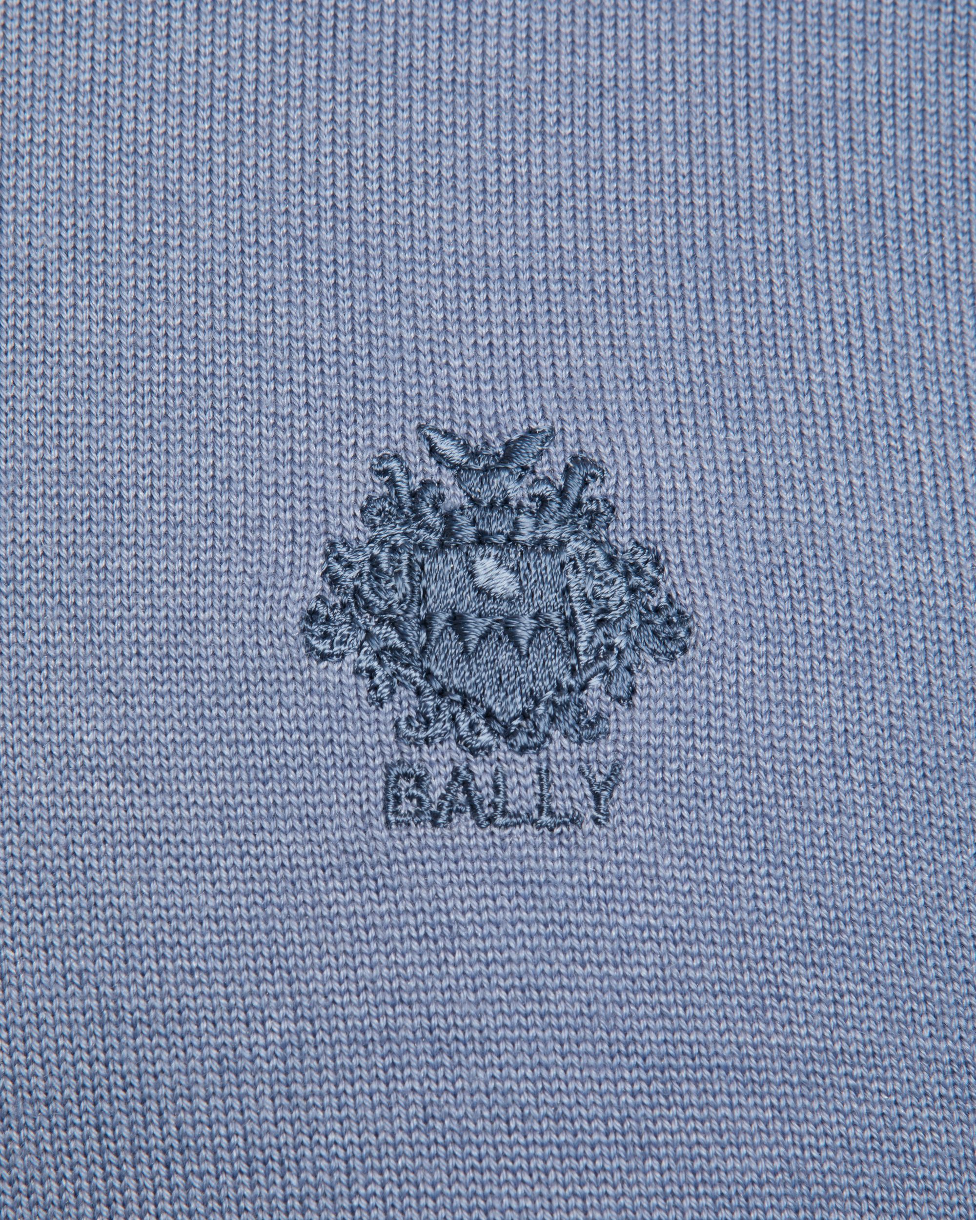 Jersey De Mezcla De Lana Y Cachemira Light Blue - Hombre - Bally - 04