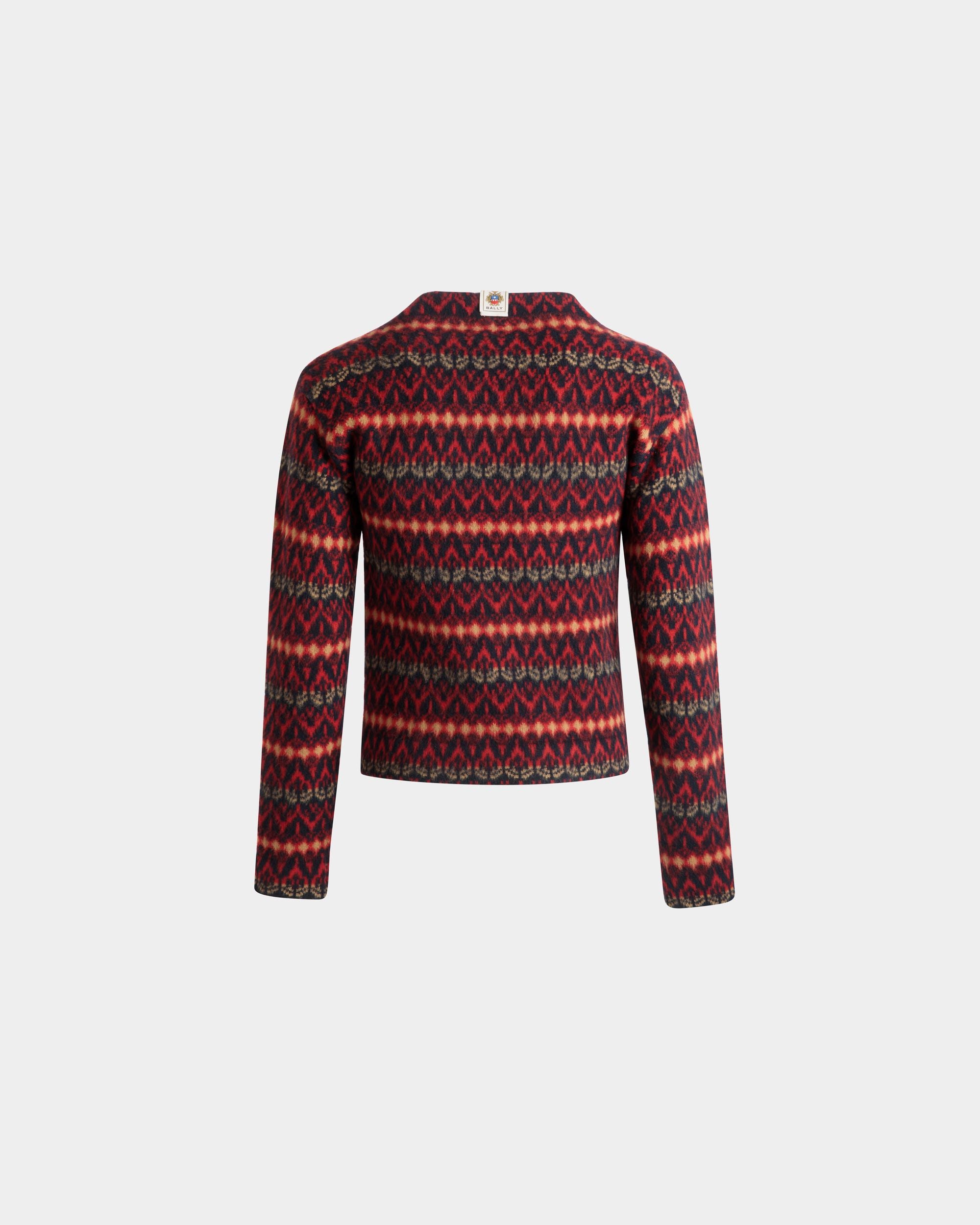 Jersey De Cuello Redondo De Lana Multicolor - Hombre - Bally - 03