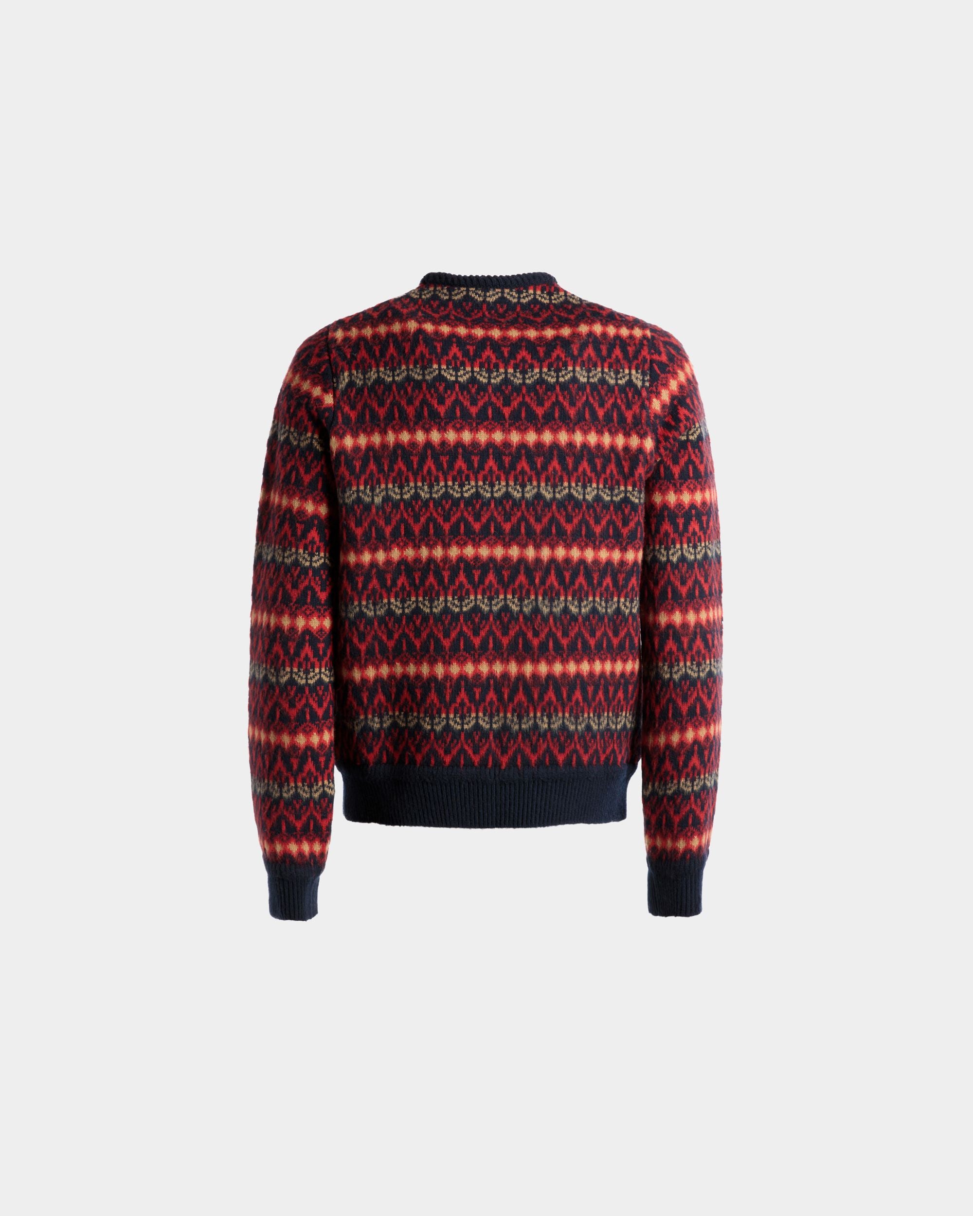 Jersey De Cuello Redondo De Lana Multicolor - Hombre - Bally - 07