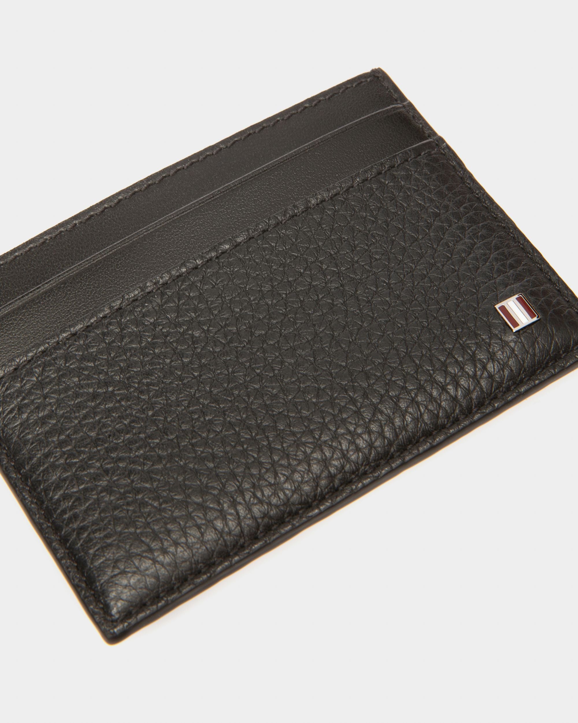 Bhar Tarjetero En Piel De Color Negro - Hombre - Bally - 04