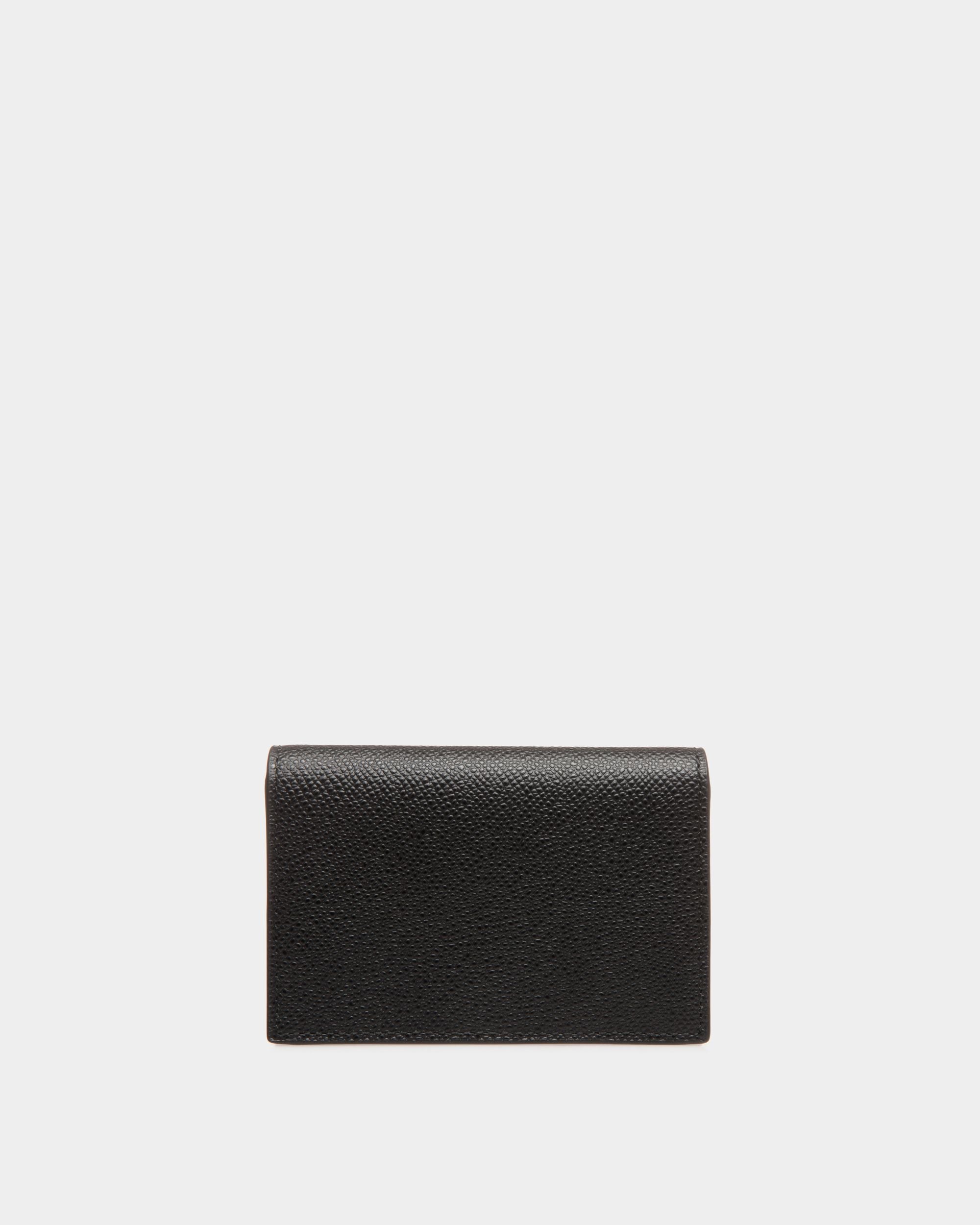 Business Card Holder In Black Bovine - Men's - Bally - 02