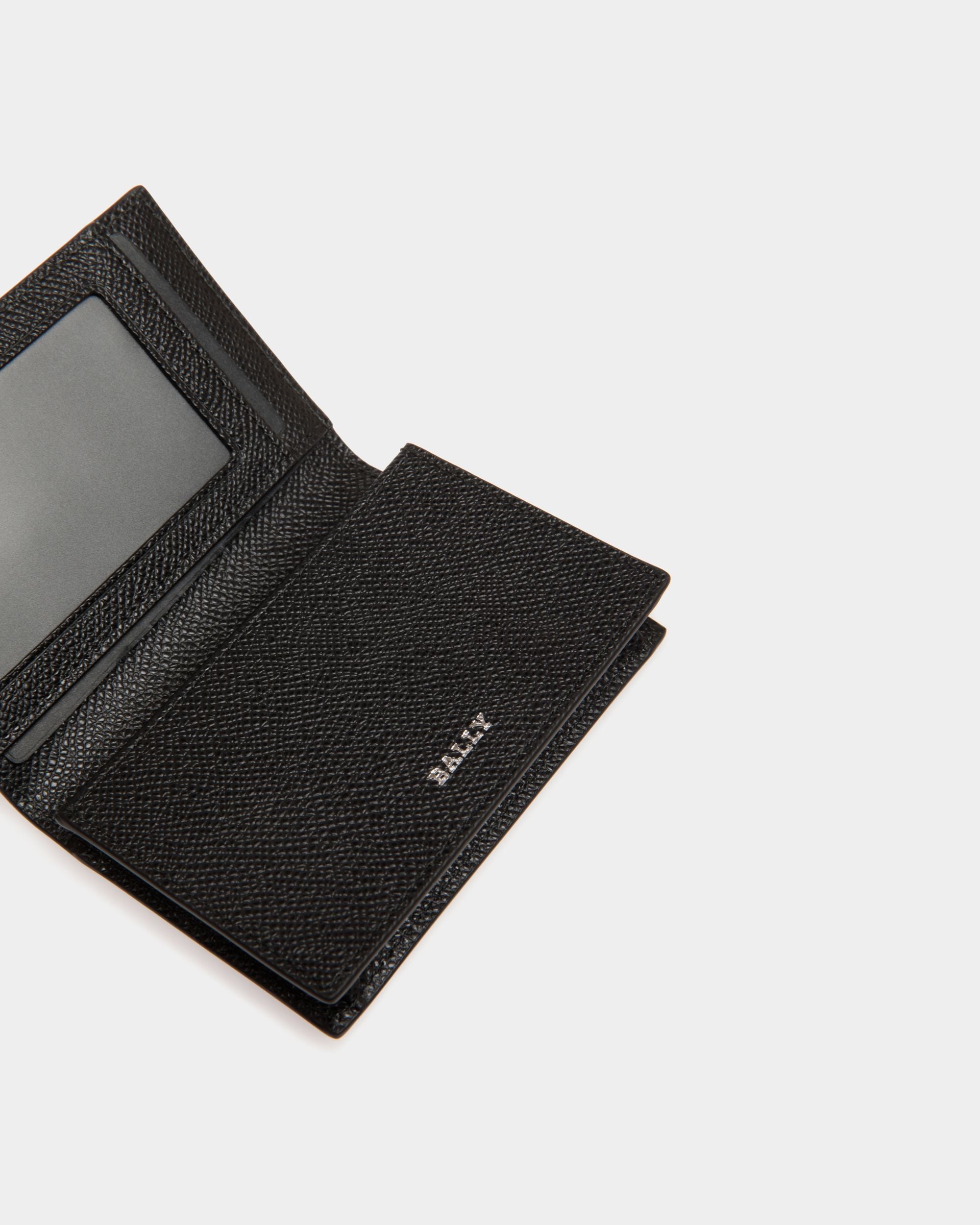 Business Card Holder In Black Bovine - Men's - Bally - 04