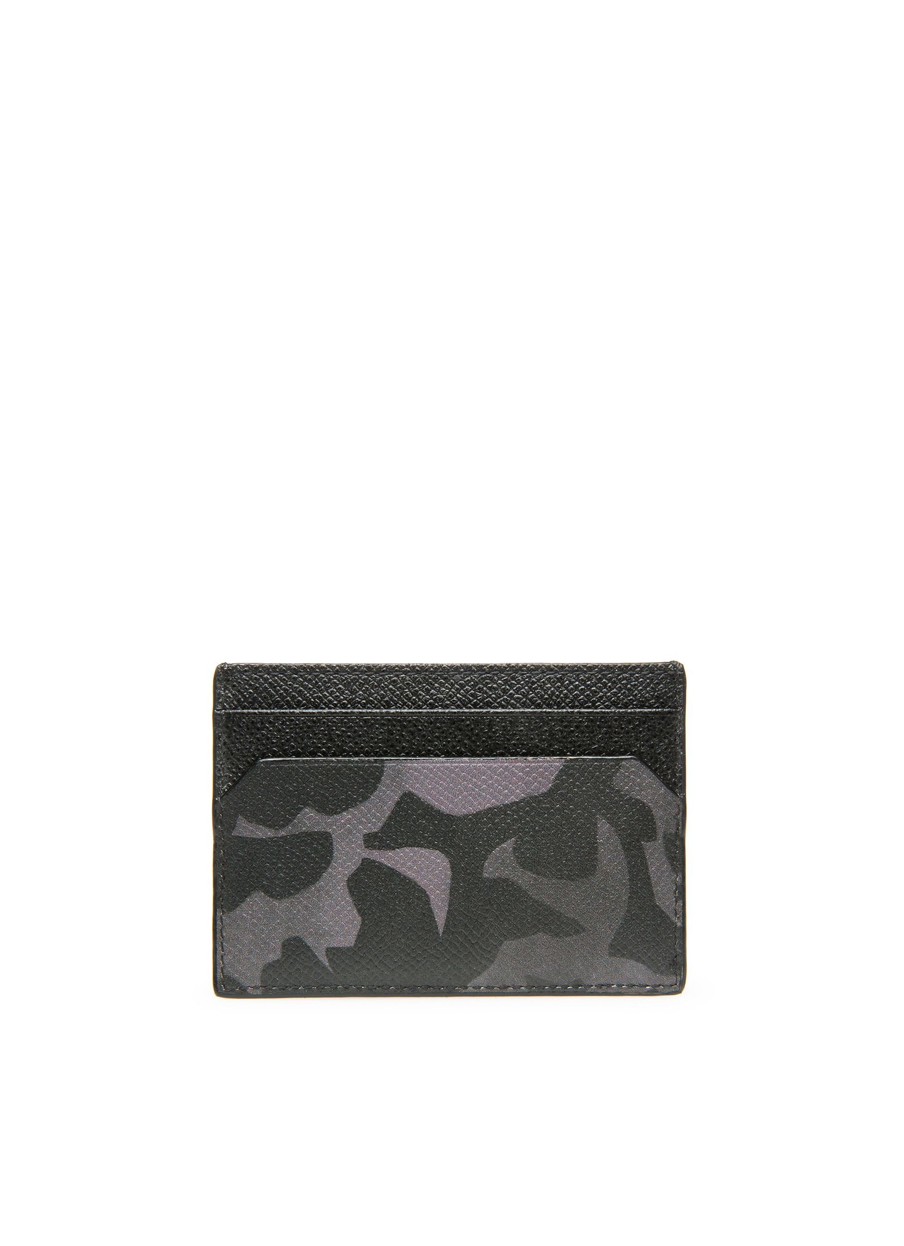 Bhar Leather Card Holder In Black - Men's - Bally - 02