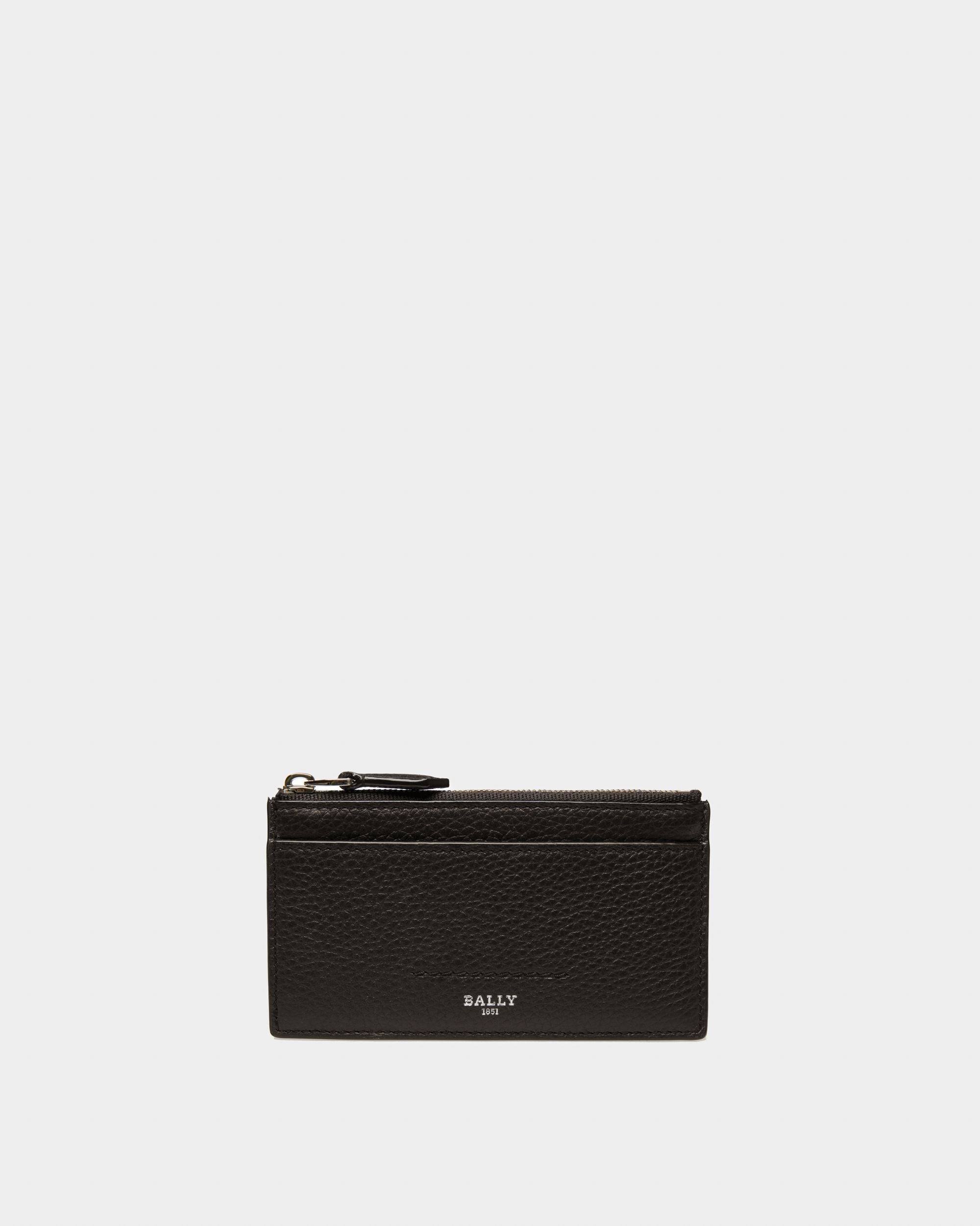 Sythom Tarjetero Ejecutivo De Piel En Negro - Hombre - Bally - 01