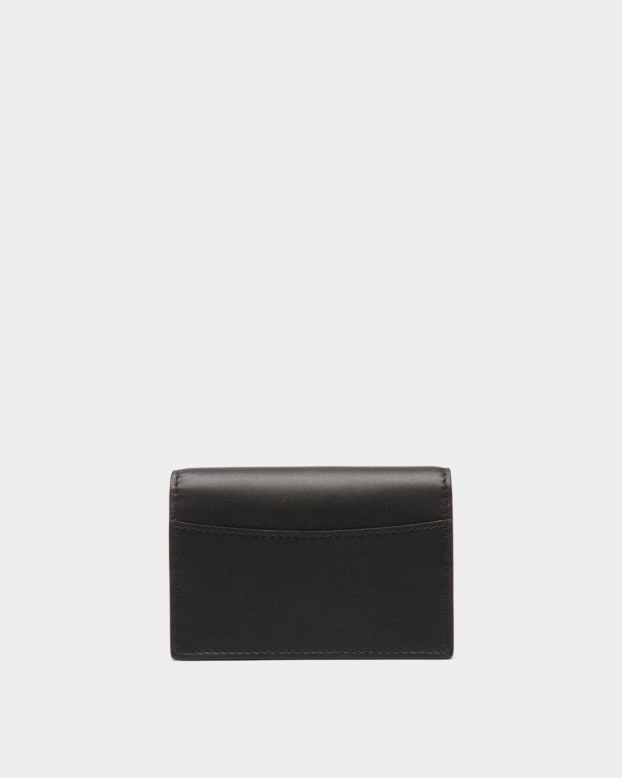 Tarjetero Deco De Piel Negra Para Hombre - Hombre - Bally - 02