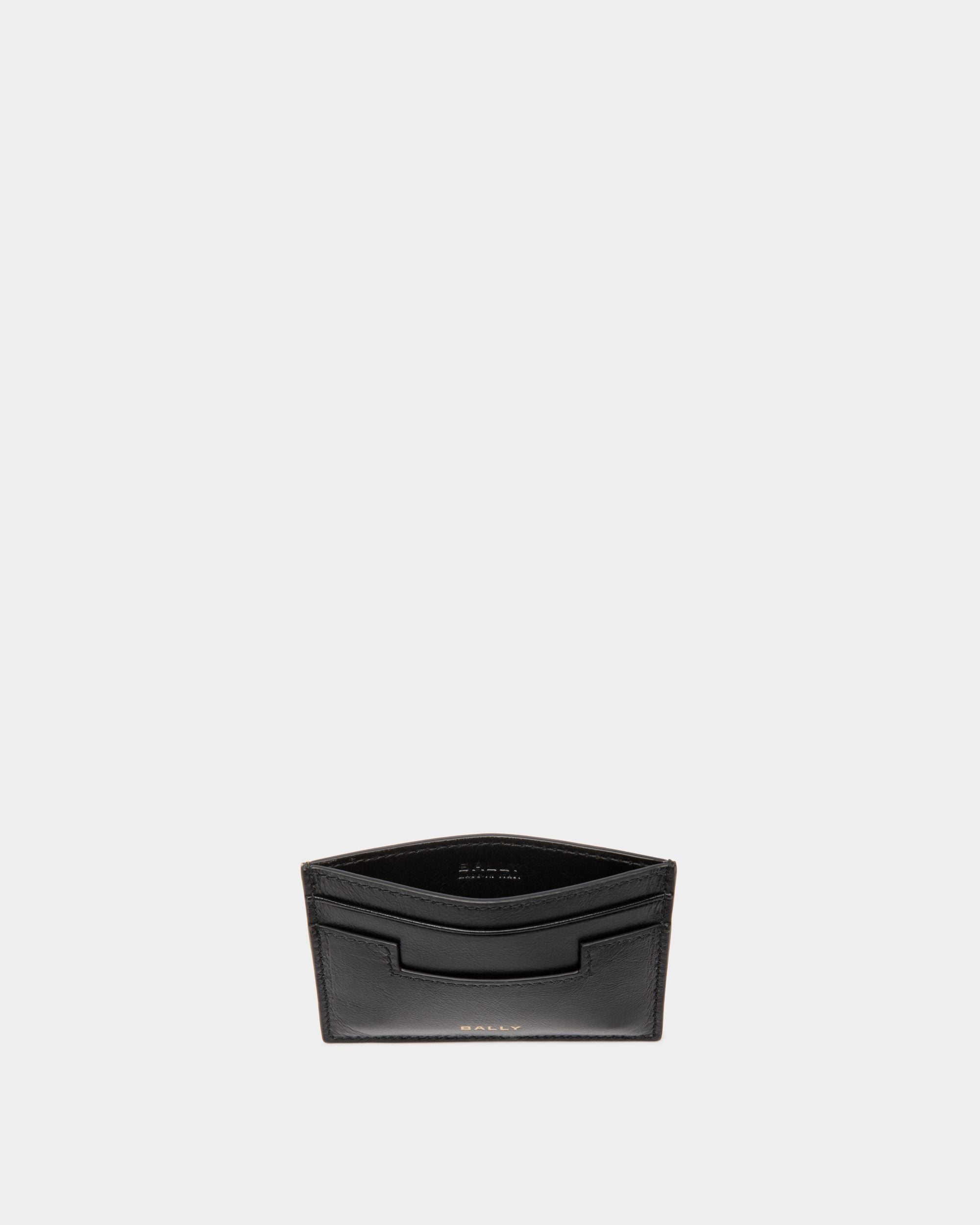 Easy Bally Card Holder In Black Leather - Men's - Bally - 02