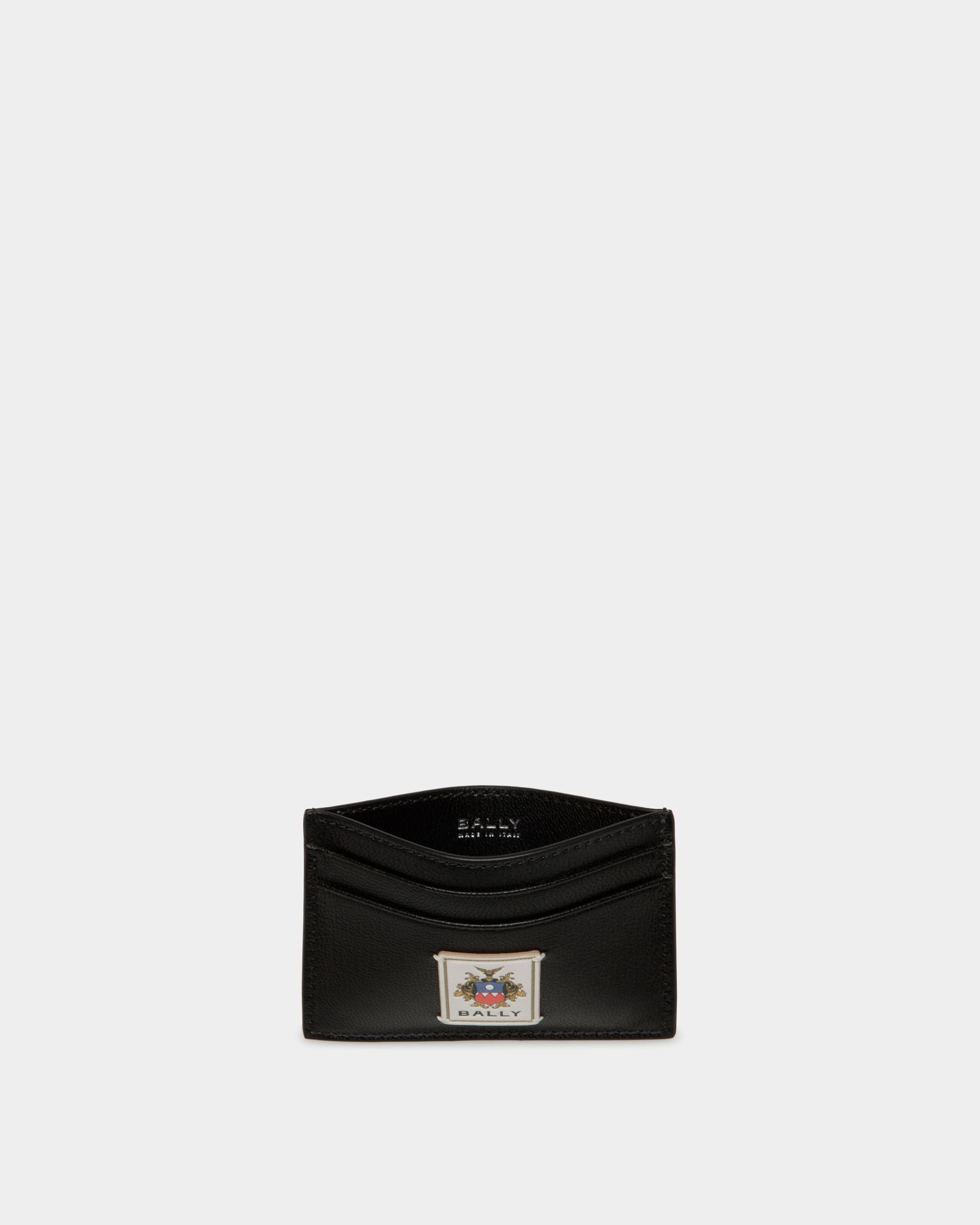 Easy Bally Card Holder In Black Leather - Men's - Bally - 03