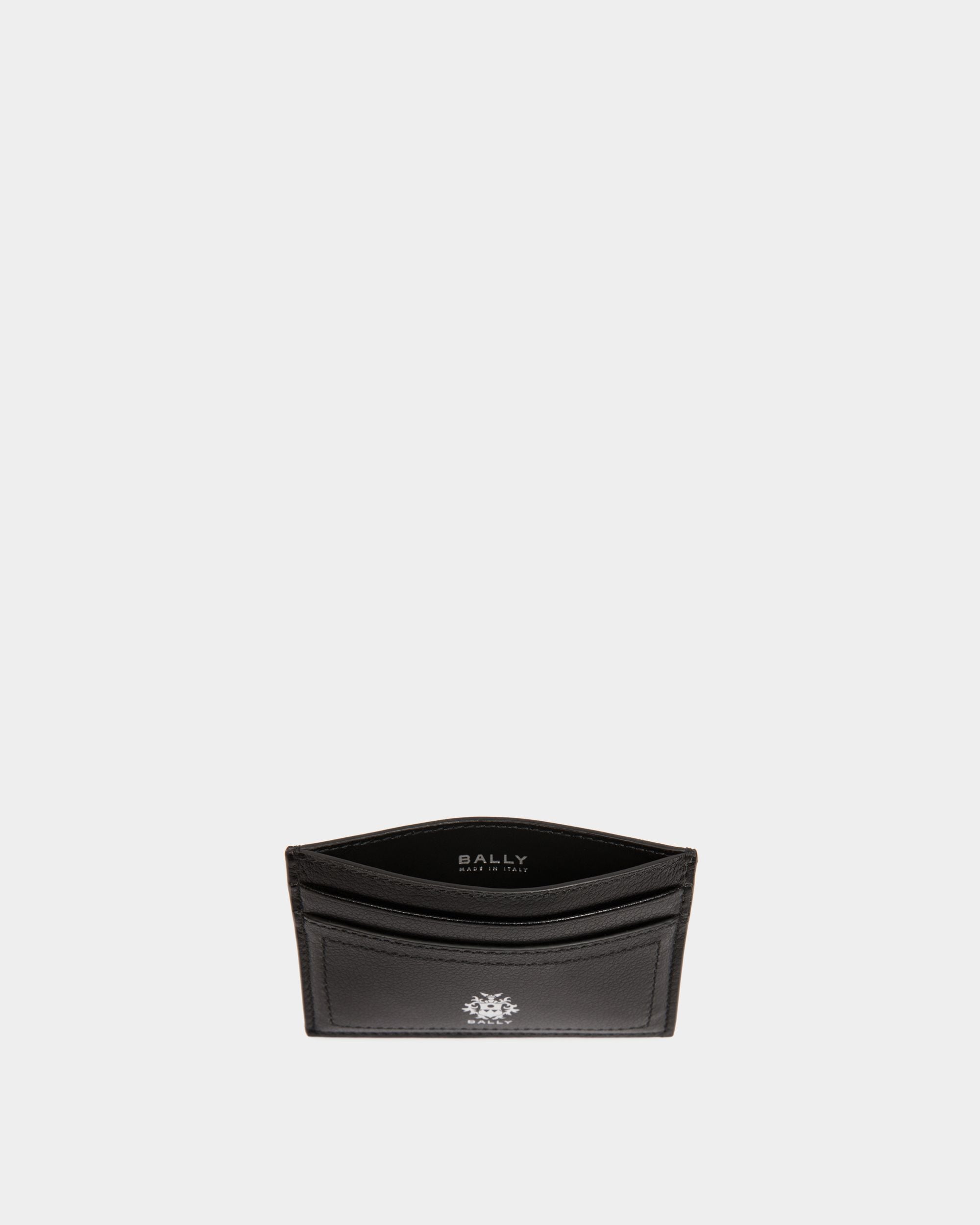 Tarjetero Ray De Piel Negra - Hombre - Bally - 03