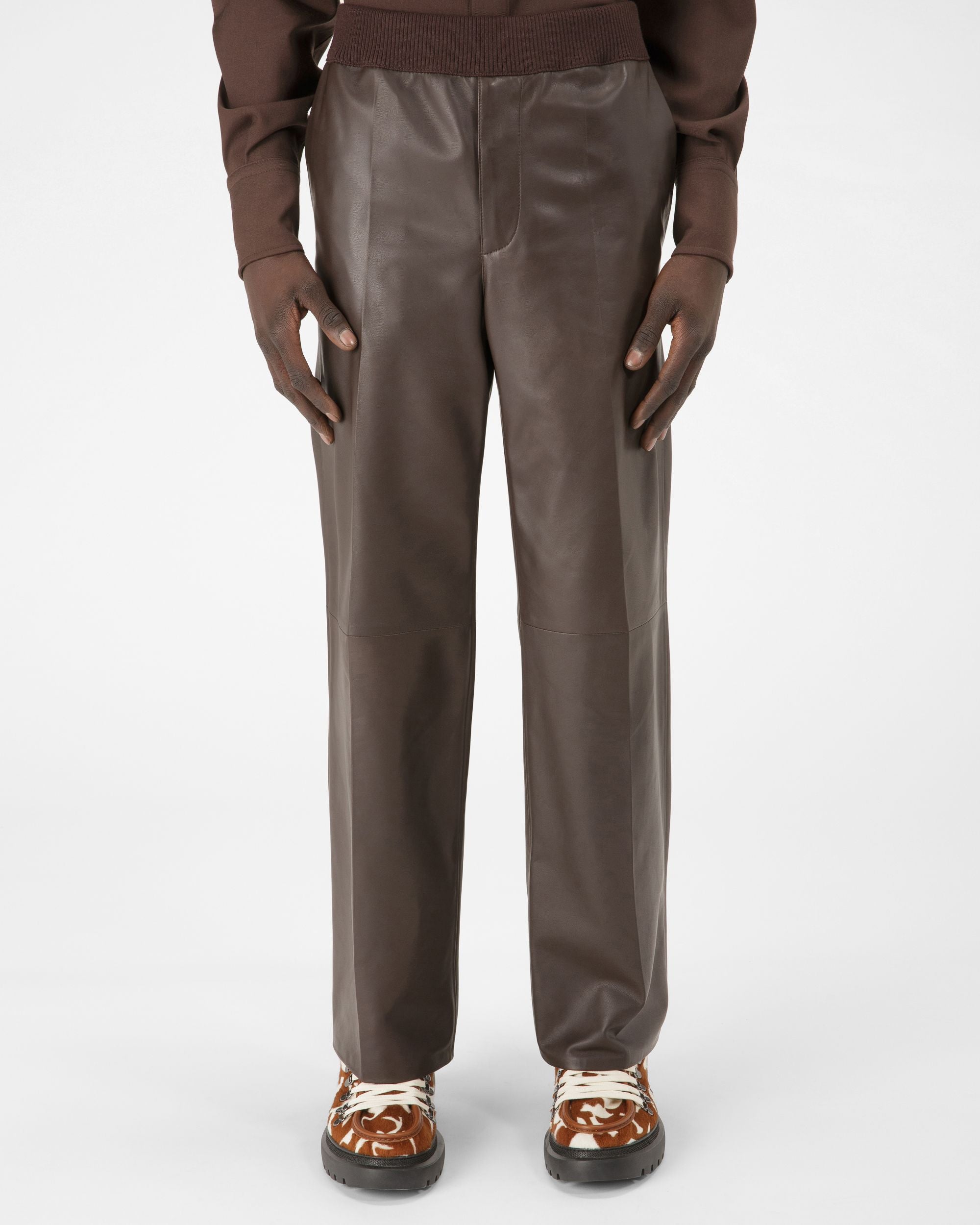 Pantalón En Piel - Hombre - Bally - 01