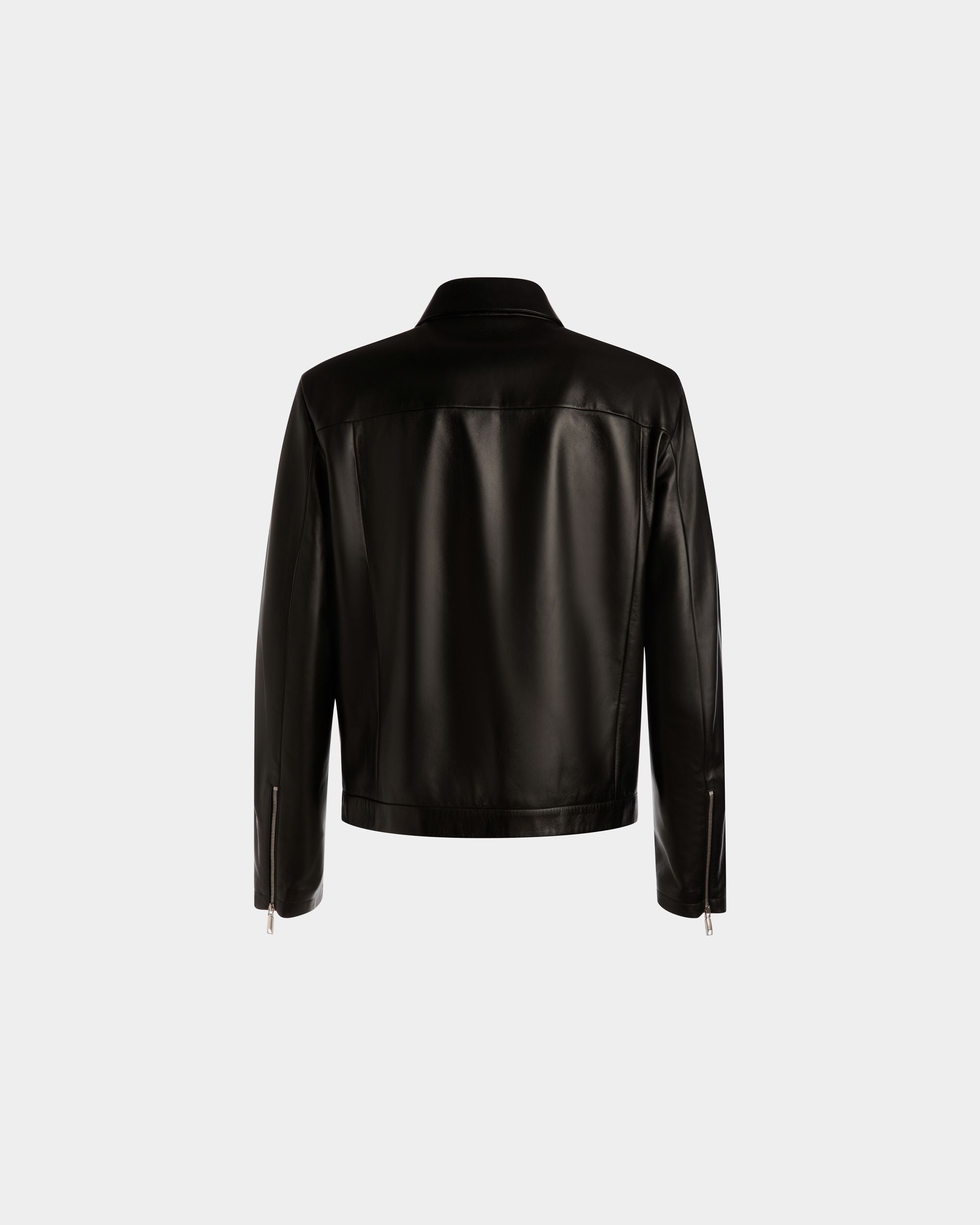 Bómber De Piel En Negro - Hombre - Bally - 03