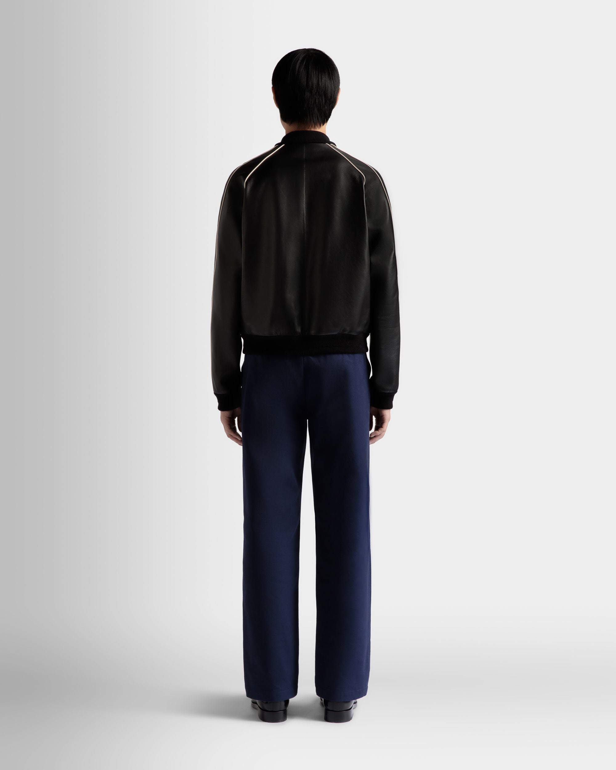 Bómber De Piel En Negro - Hombre - Bally - 06