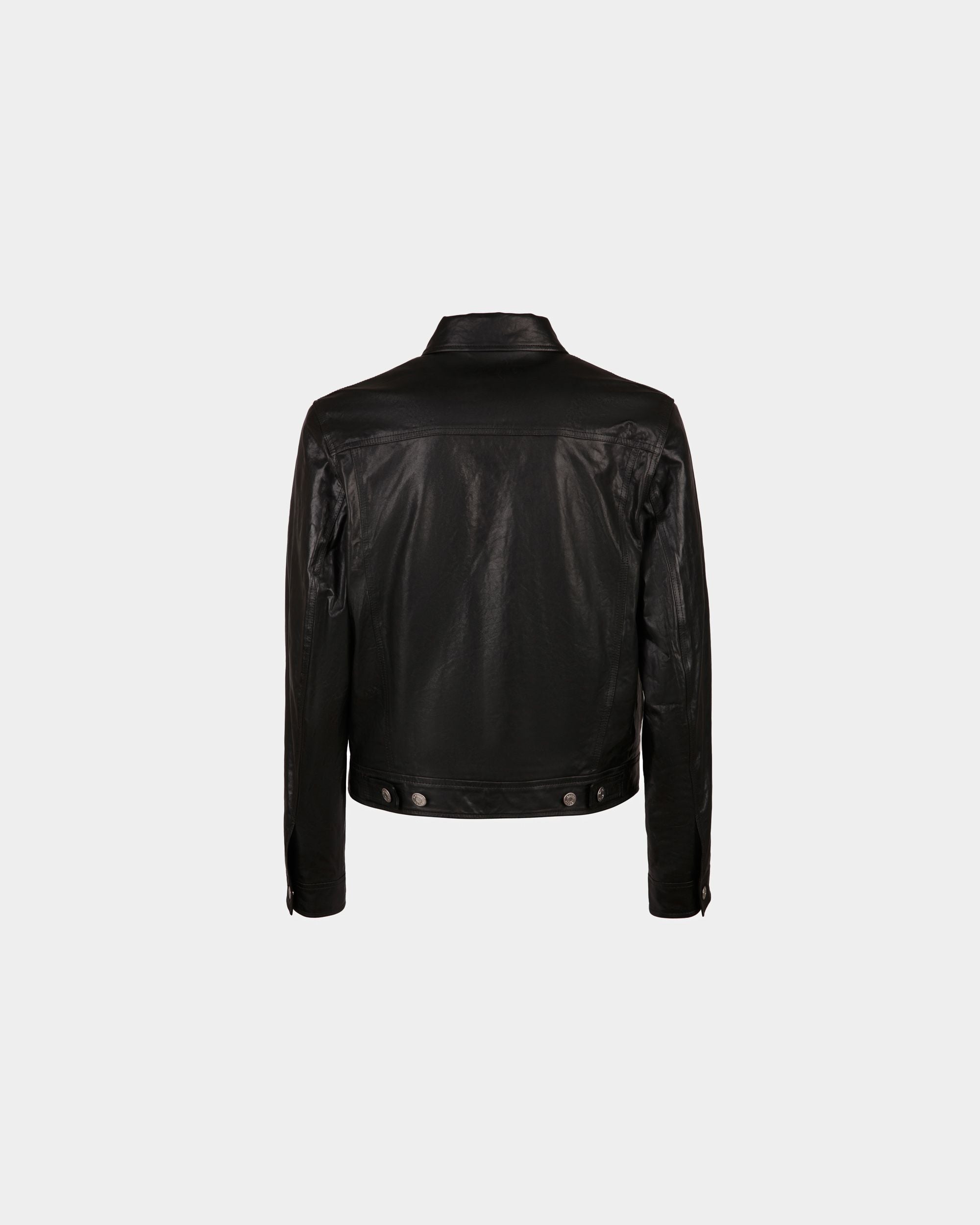Chaqueta De Piel En Negro - Hombre - Bally - 03