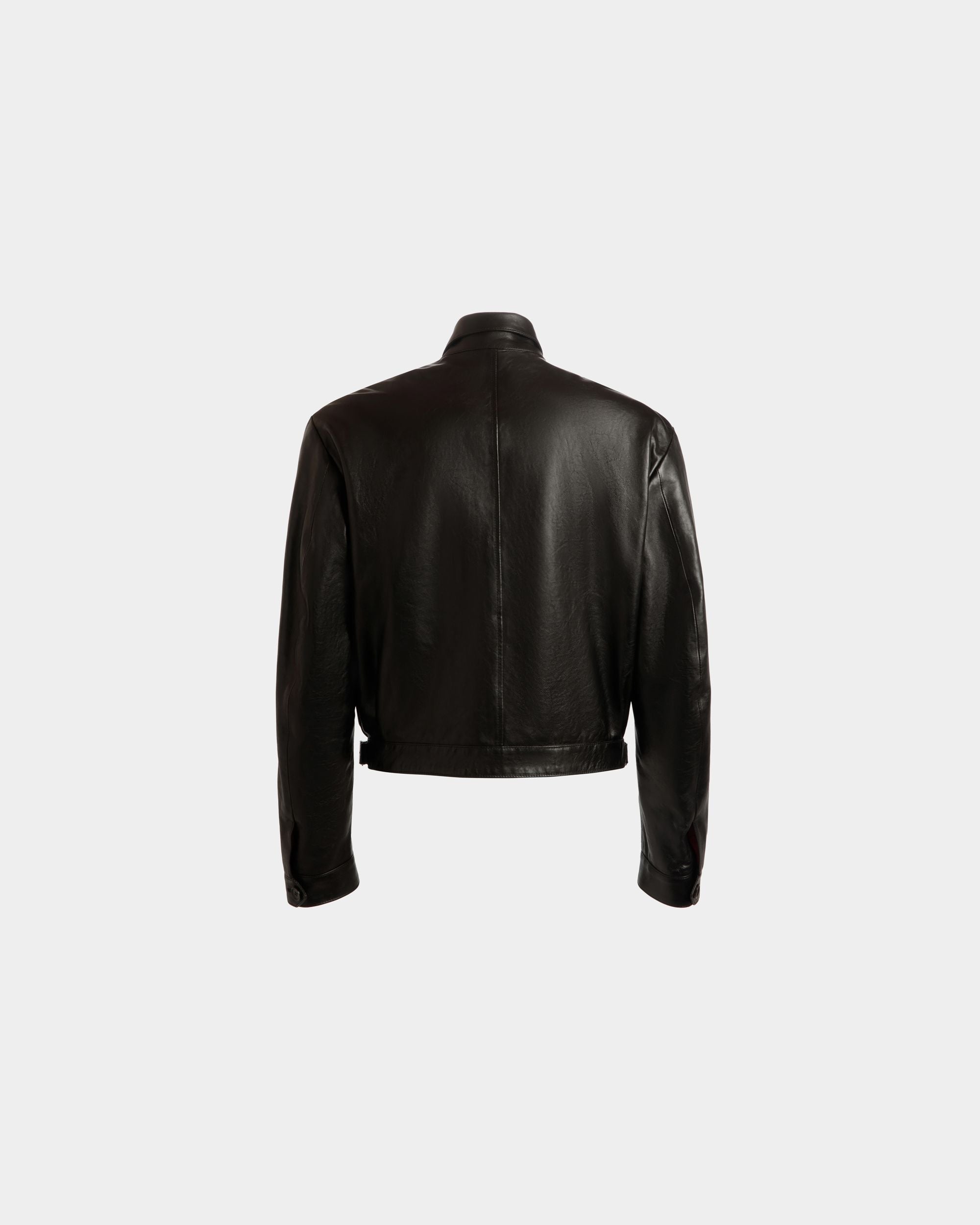 Chaqueta Camisera De Piel Negra - Hombre - Bally - 07
