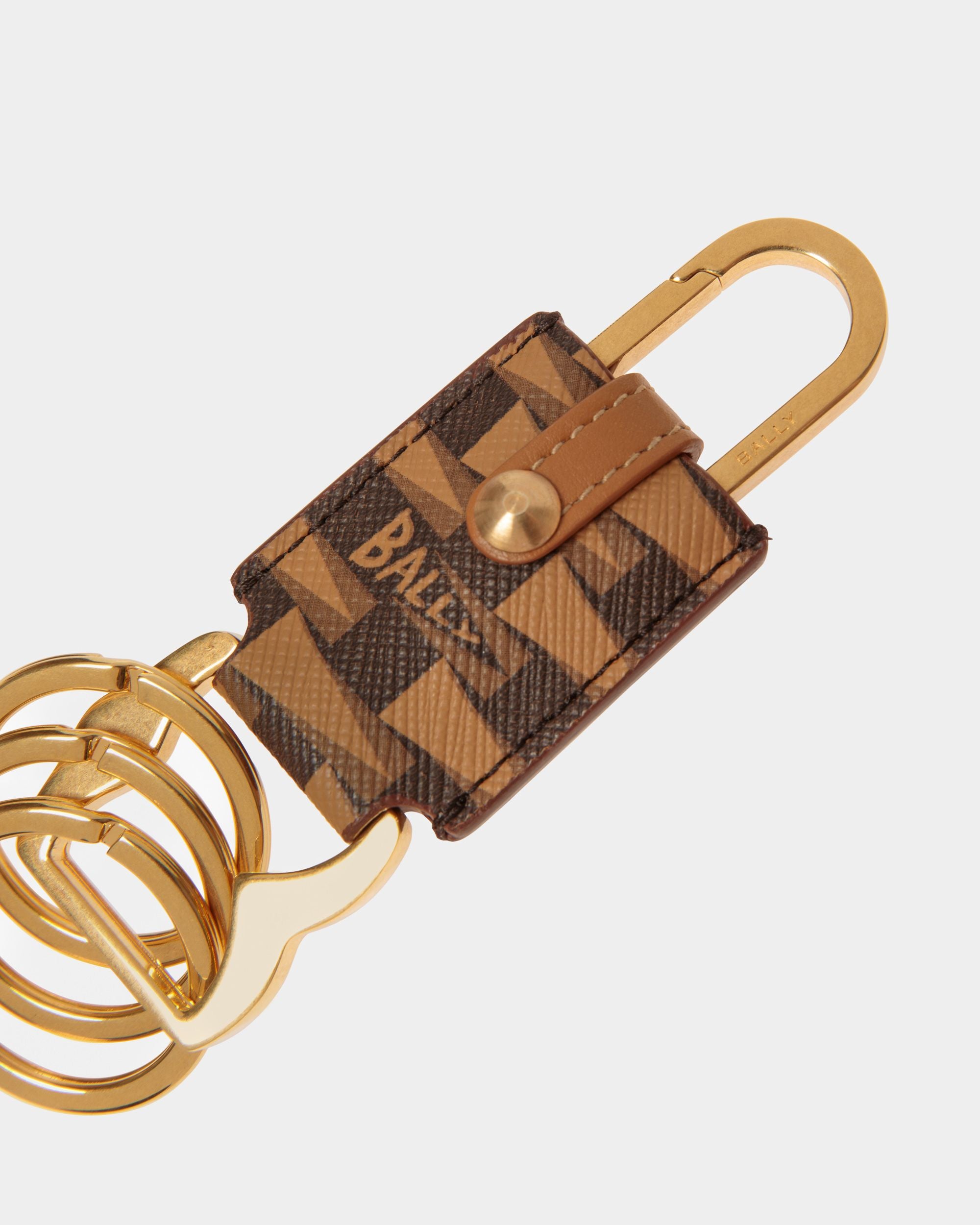 Llavero Pennant De Tpu Color Desierto - Hombre - Bally - 03