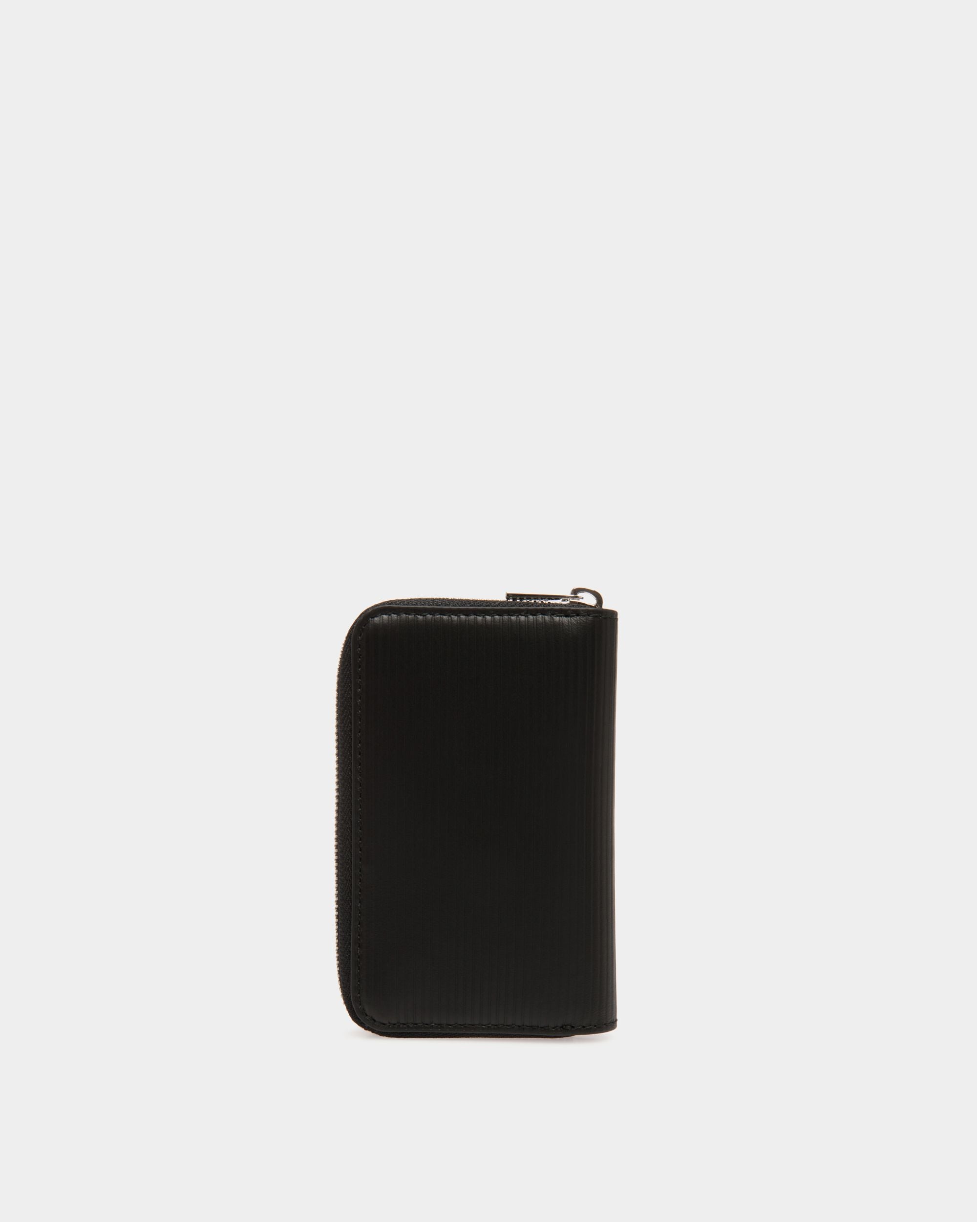 Key Case In Black Leather - Men's - Bally - 02