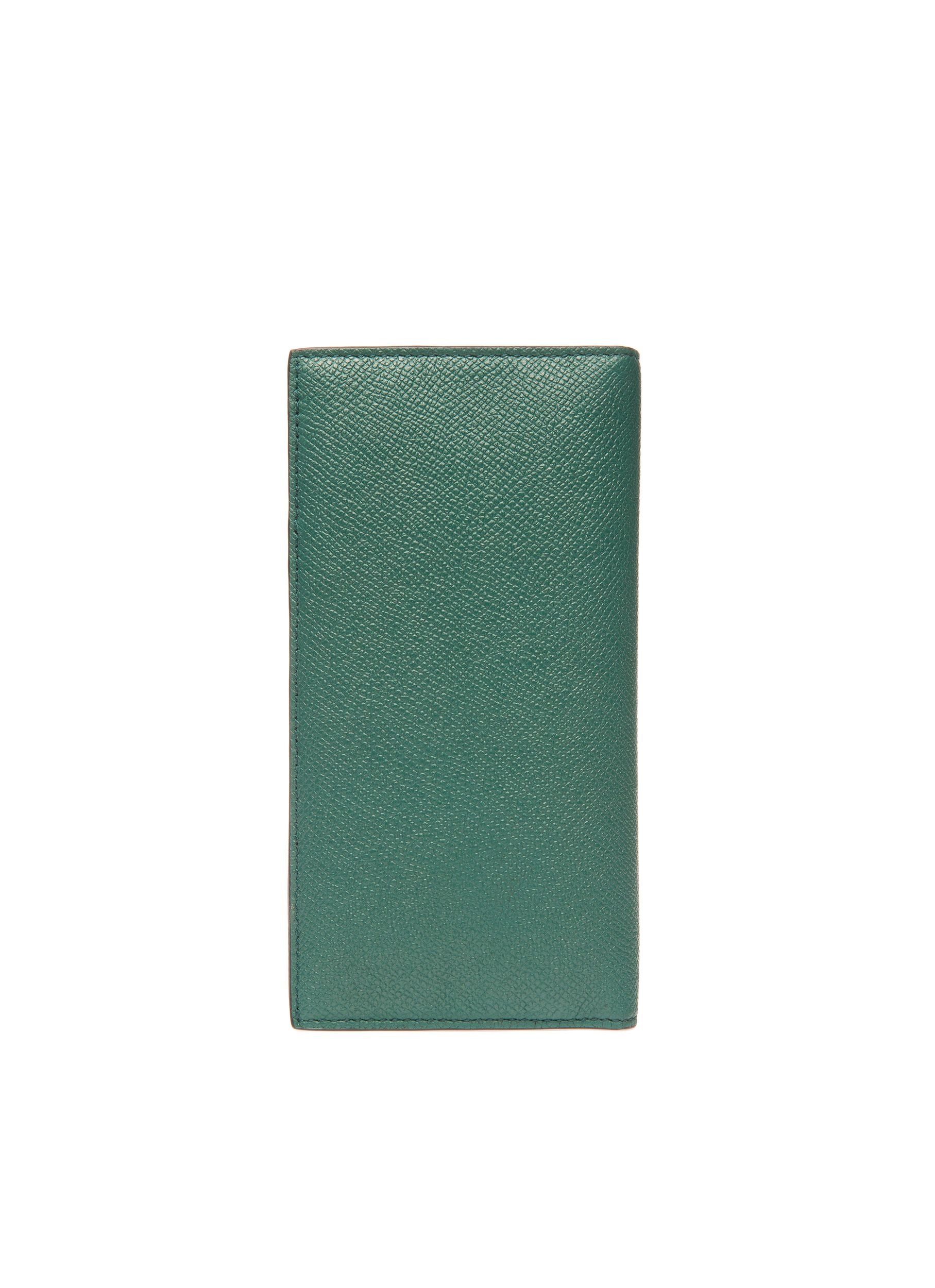 Bennel Cartera Continental En Cuero De Color Verde - Hombre - Bally - 02